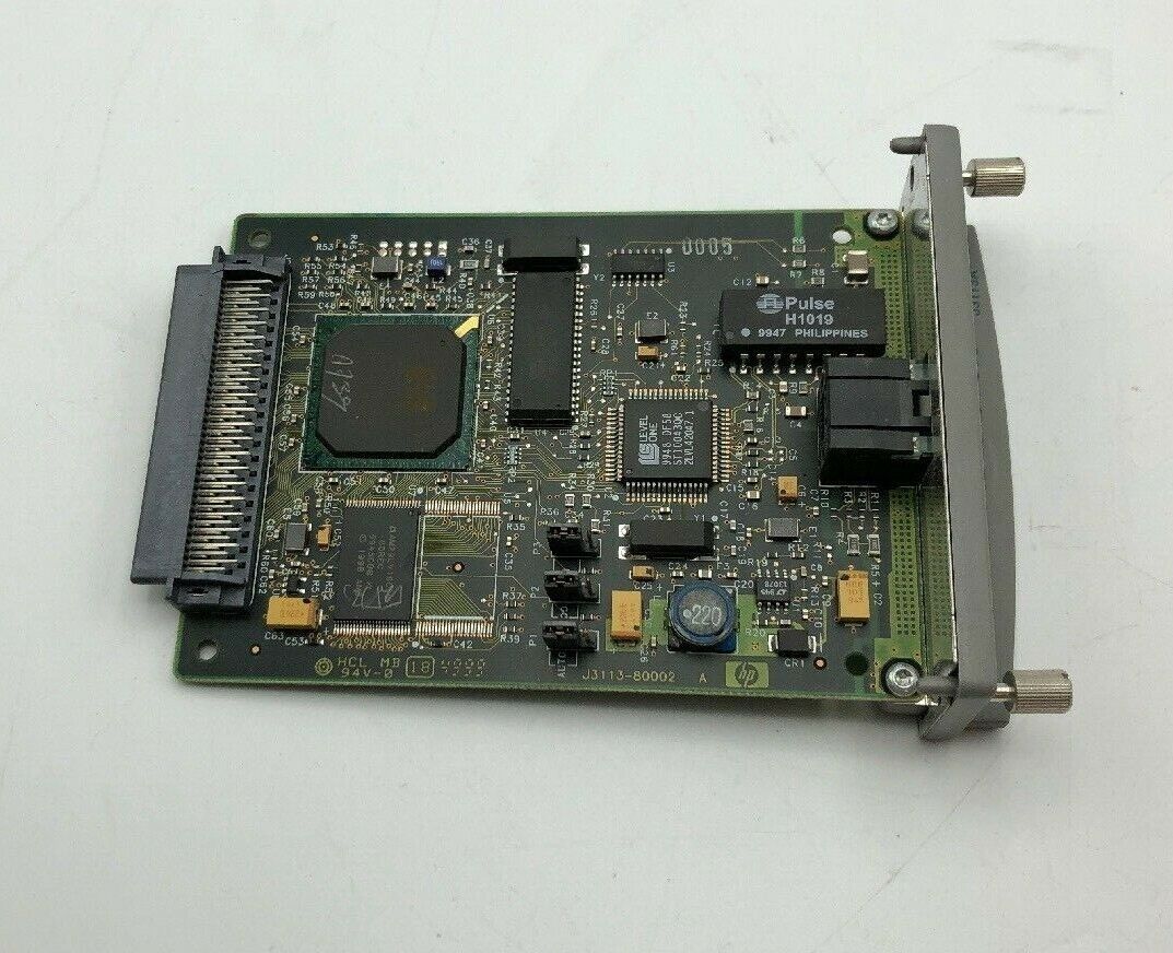 (LOT OF 2) HP J3113A JetDirect 600n Print Server Card - TESTED