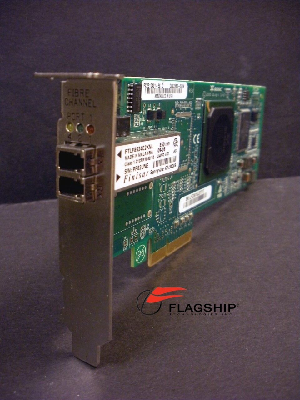Sun SG-XPCIE1FC-QF4 375-3355 4Gb PCI-E Single Fibre Channel Host Adapter