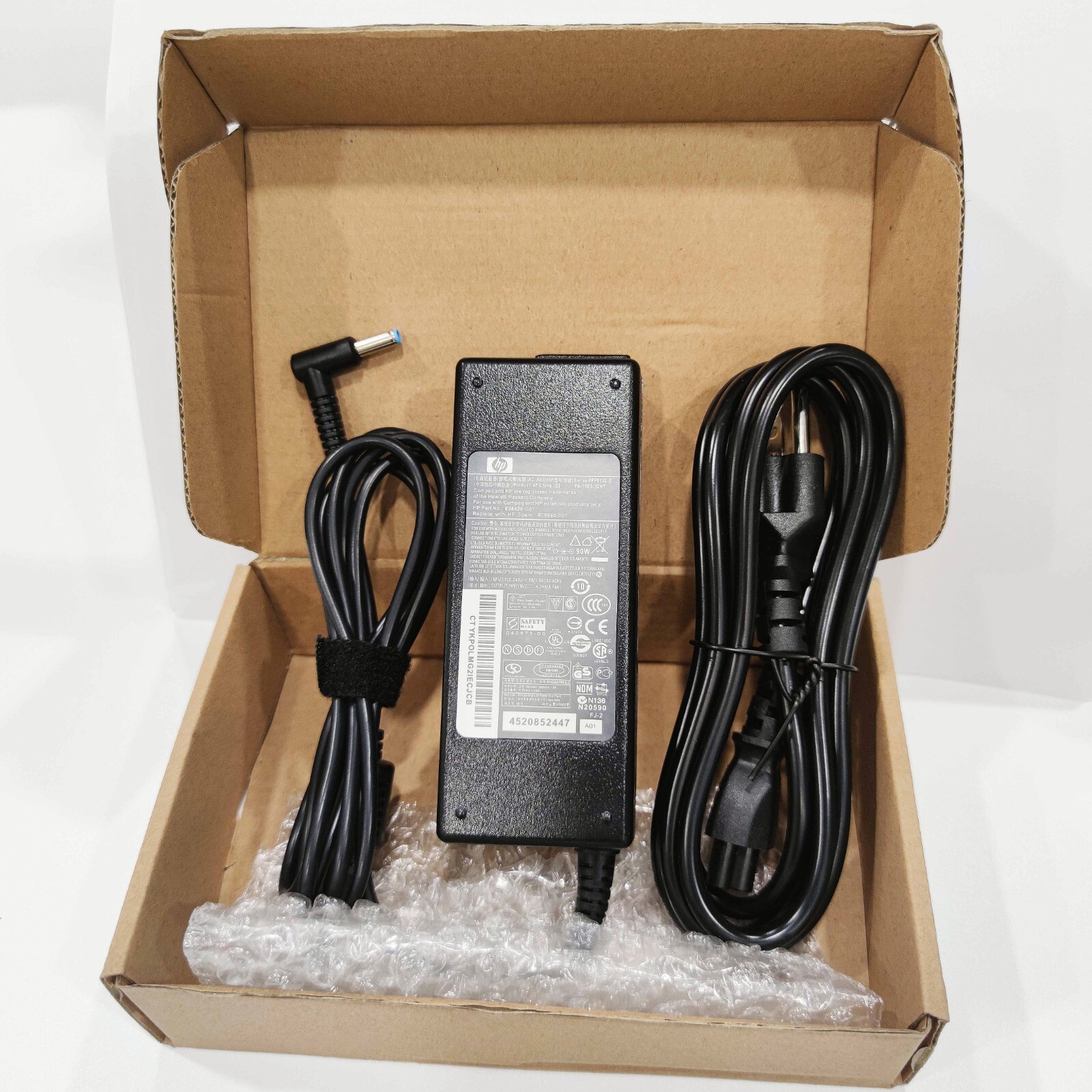 Genuine 90W 19.5V 4.62A HP AC Charger 709986-003 753560-004 710413-001 Blue Tip