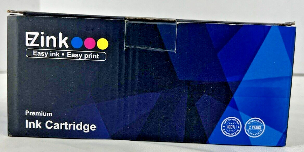 EZink Easy Ink Easy Print Black Cyan Magenta Yellow Premium Ink Cartridge