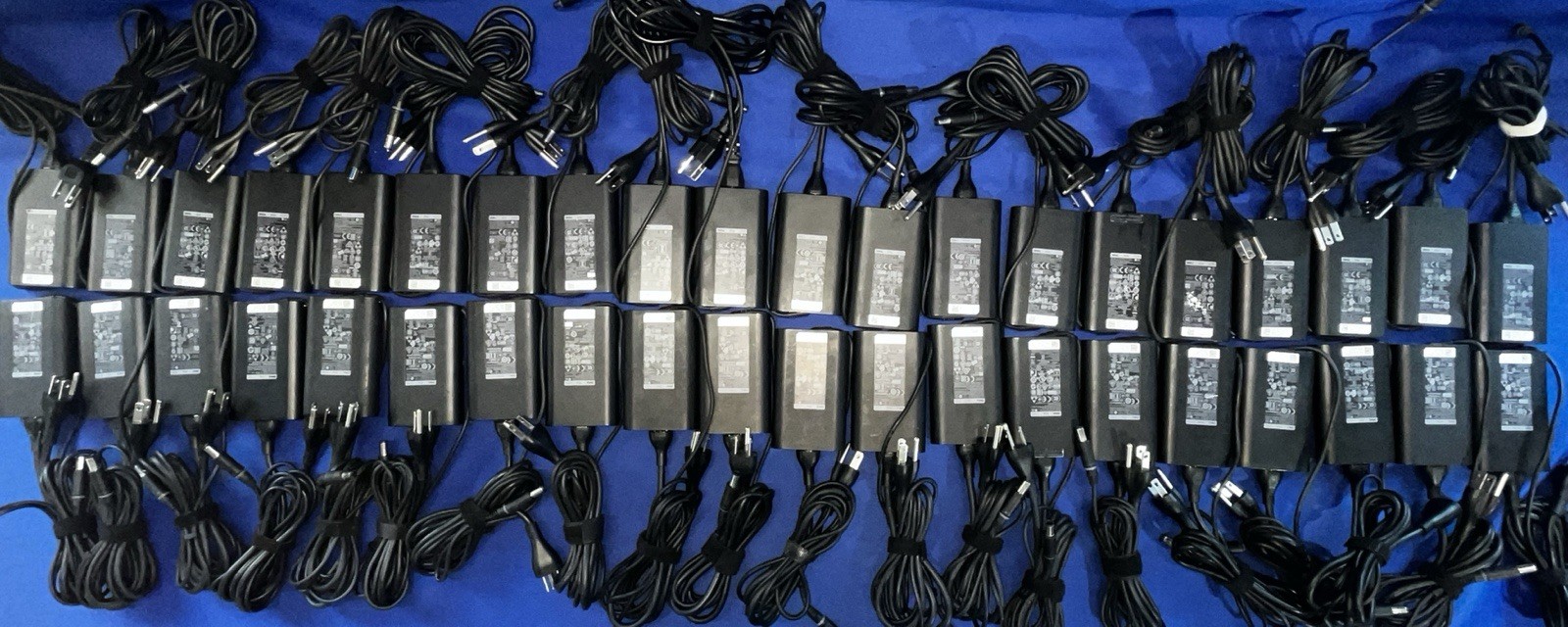 Genuine Dell Slim 65W Laptop Adapter Charger 7.4mm Big Tip Large Barrel- Lot x40