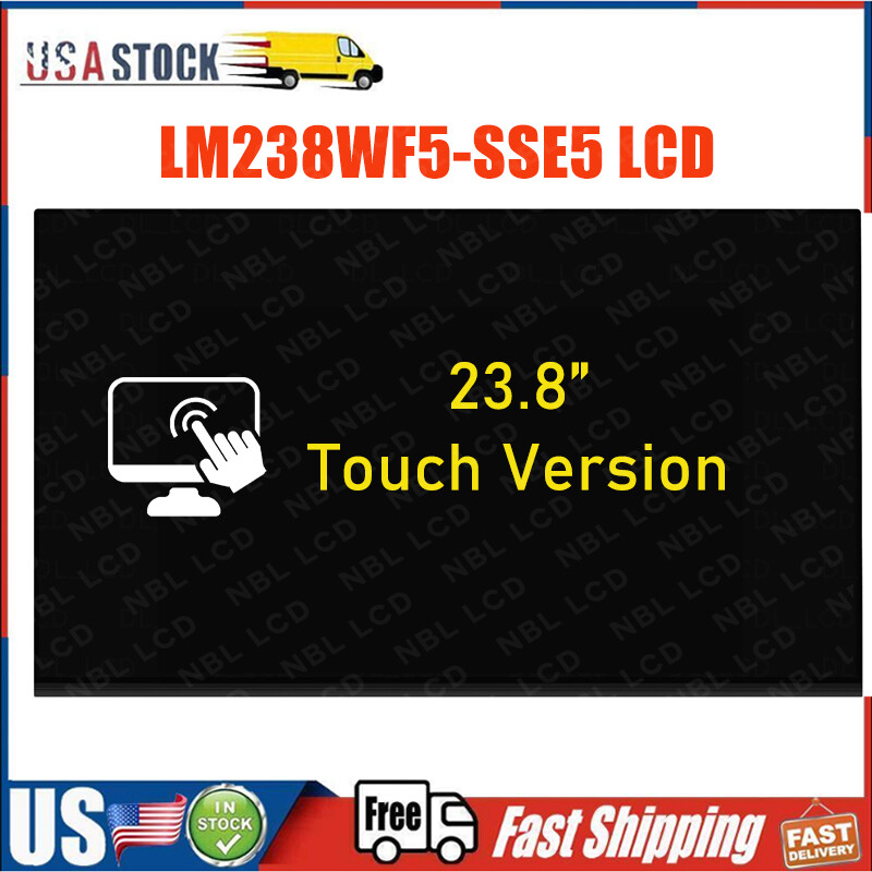 23.8" for HP 24-dp0014 LM238WF5-SSE5 LCD Touch Screen Replacement Display Panel
