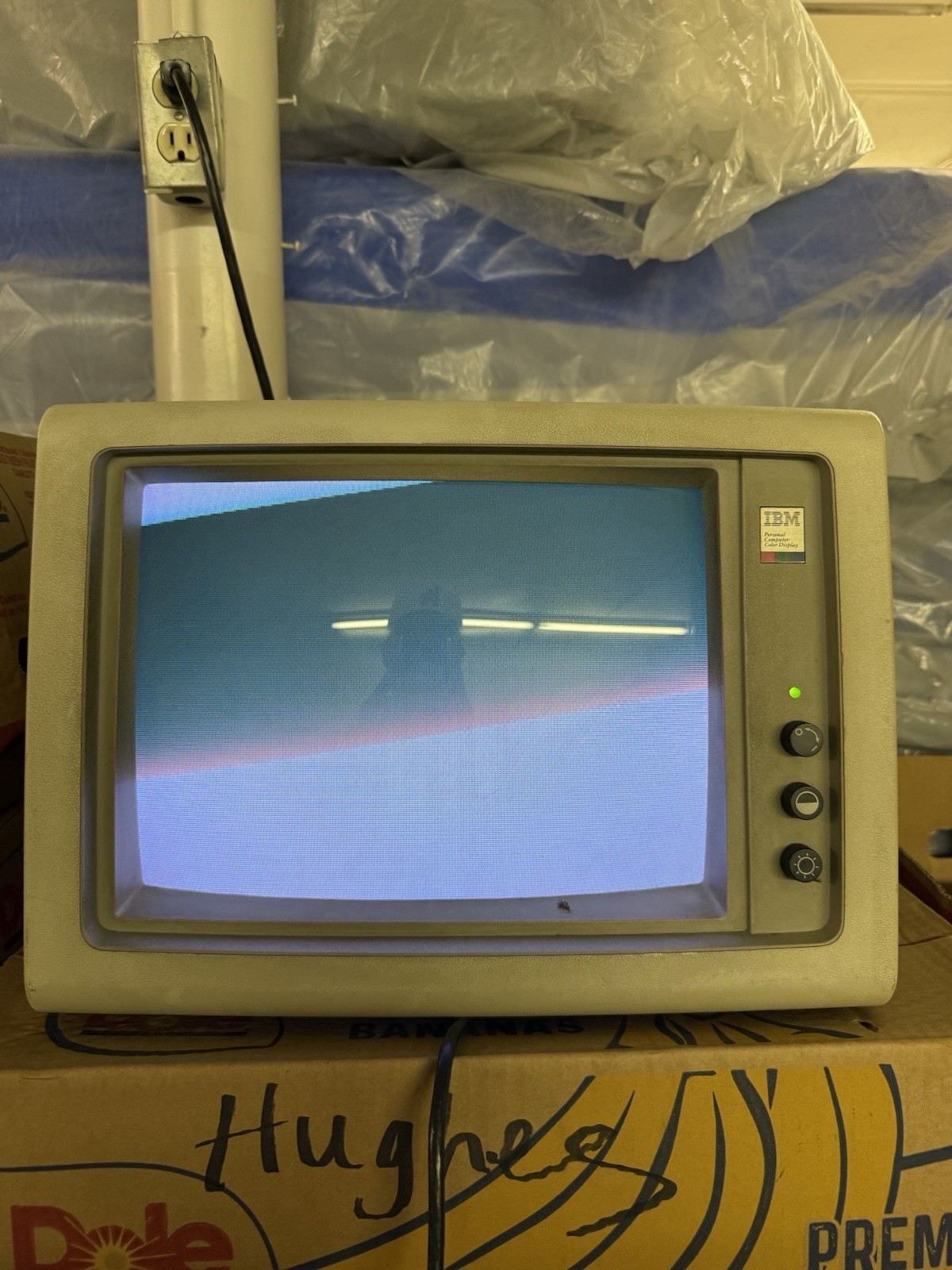 IBM 5153 Color Display Computer Monitor WORKS