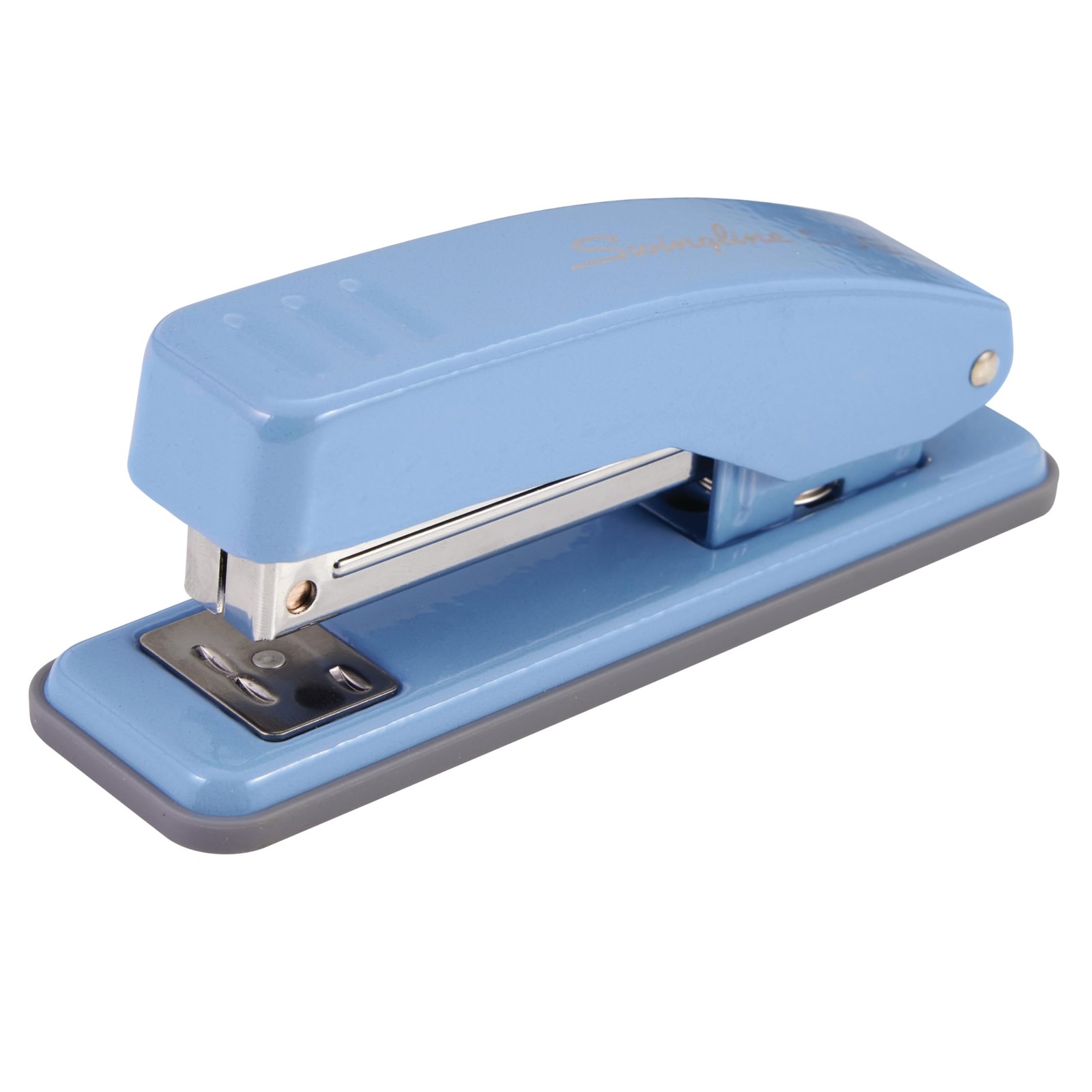 Swingline Cub Compact Desktop Stapler 20 Sheet Metal Electric Blue S701069