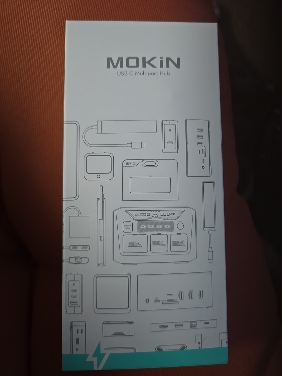 Mokin Usb-c 9 In 1 Hub For Computer,phone, Laptop Usb 3.1