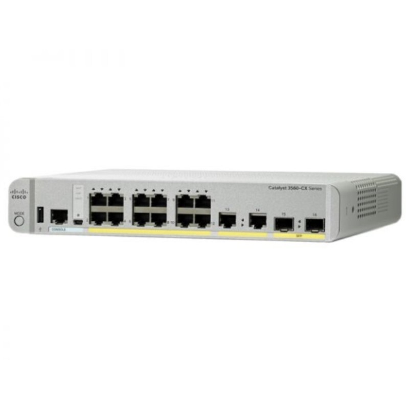1PC New Original Genuine Cisco Switch  WS-C3560CX-12PC-S DHL Expedited Shipping