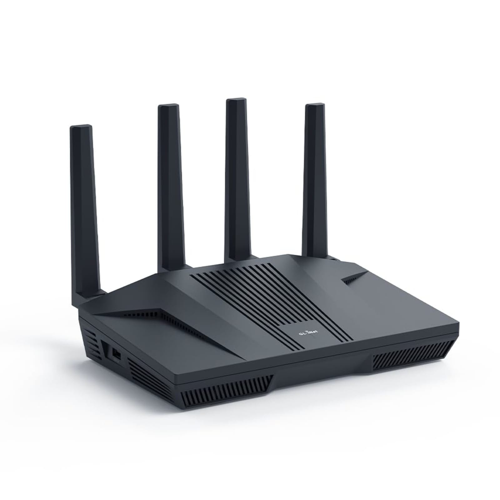 GL.iNet Flint 2 GL-MT6000 Wi-Fi 6 Gaming VPN Router Dual 2.5G Ports Black