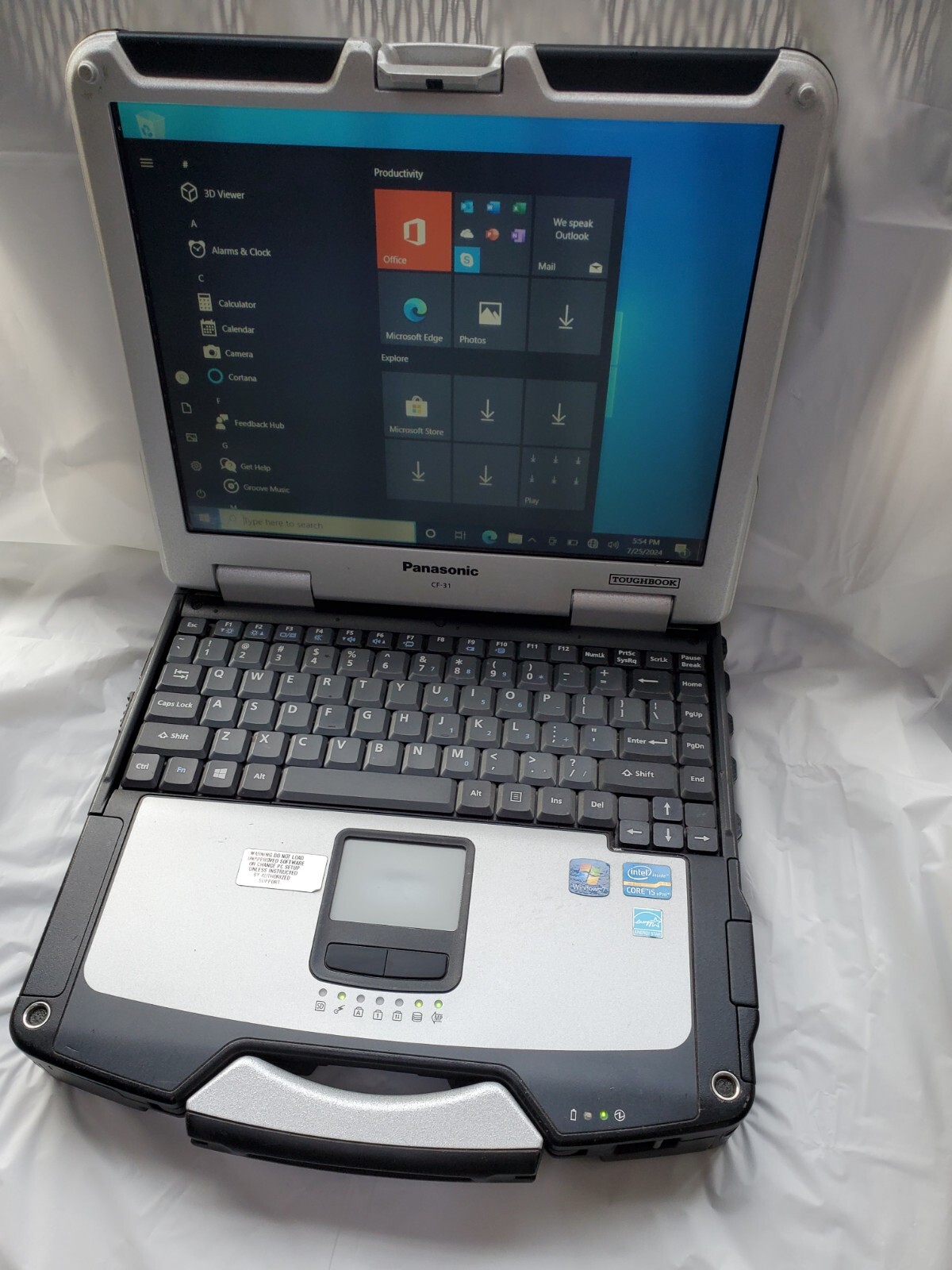 Panasonic Toughbook CF-31 MK2 2.50GHz, 256GB SSD,WIN 10 PRO