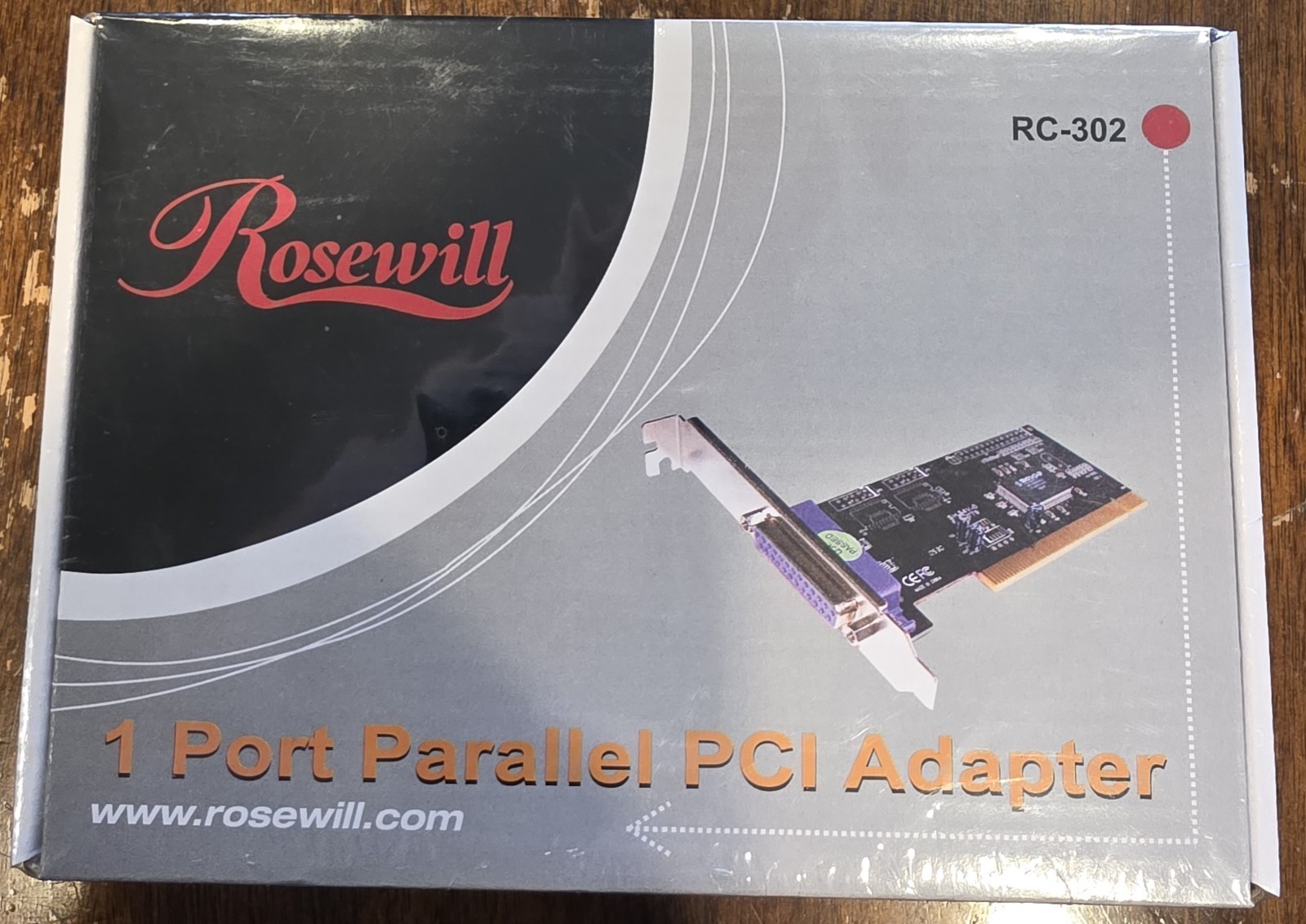 Brand New Rosewill 1 Port Parallel PCI Adapter RC-302 NetMos Nm9805 Plug & Play