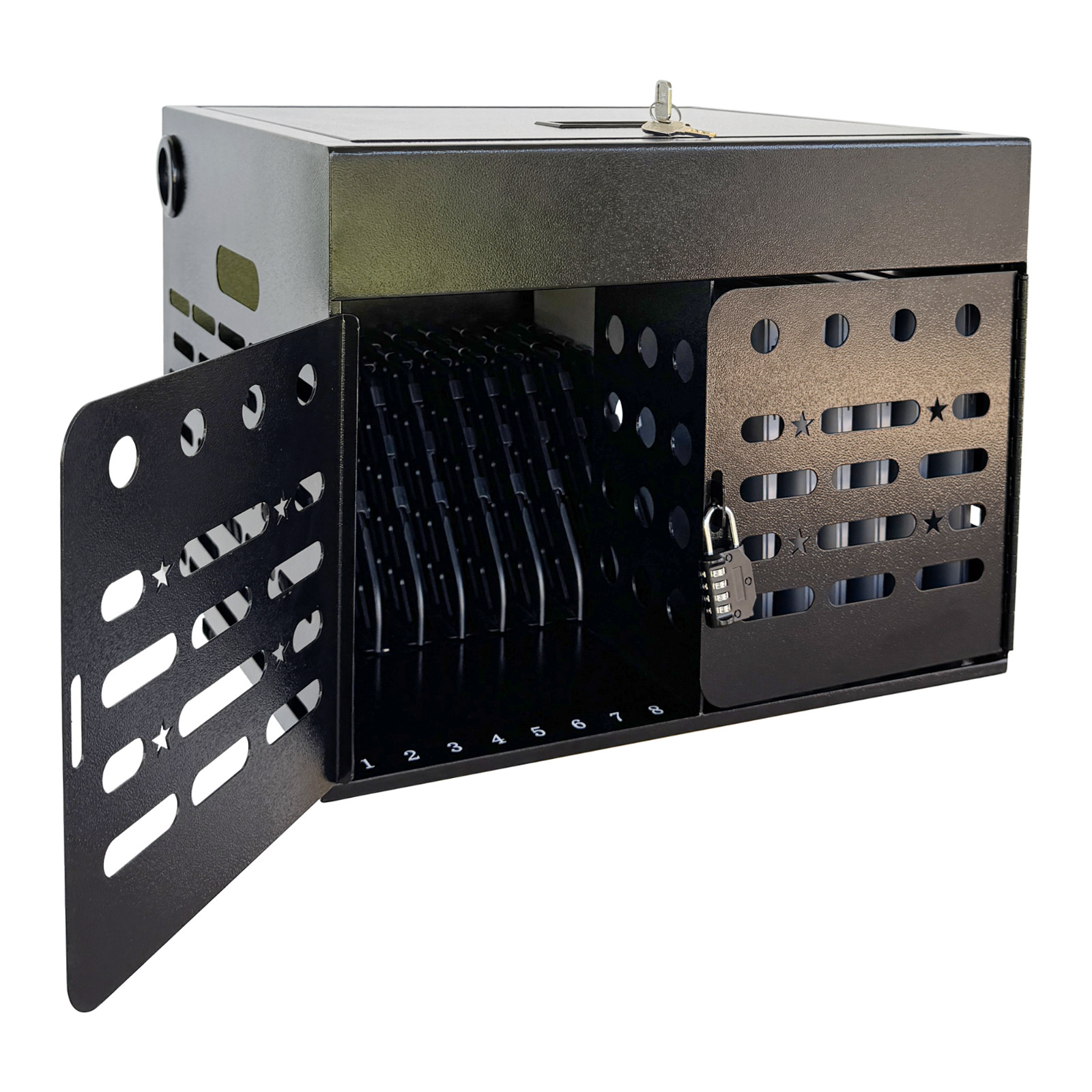 OPEN BOX 16-Device Charging Cabinet with Combination Lock