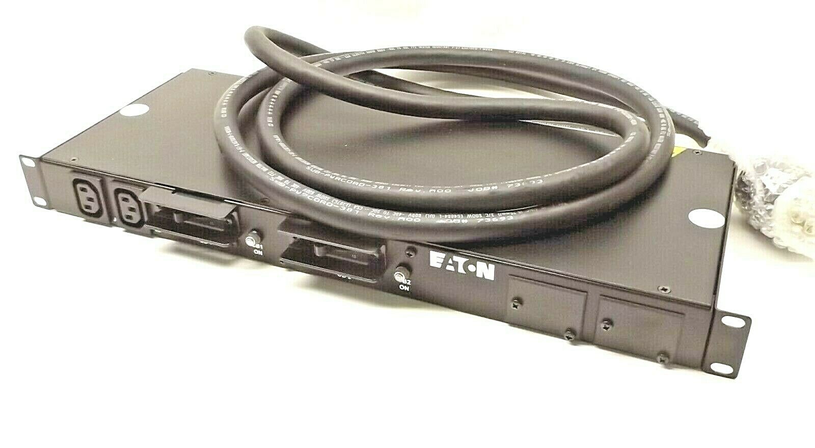 Eaton PW105BA1U163 T982F3-N-Sl-009 Power Distribution Unit w/ 12 C13 Outlets