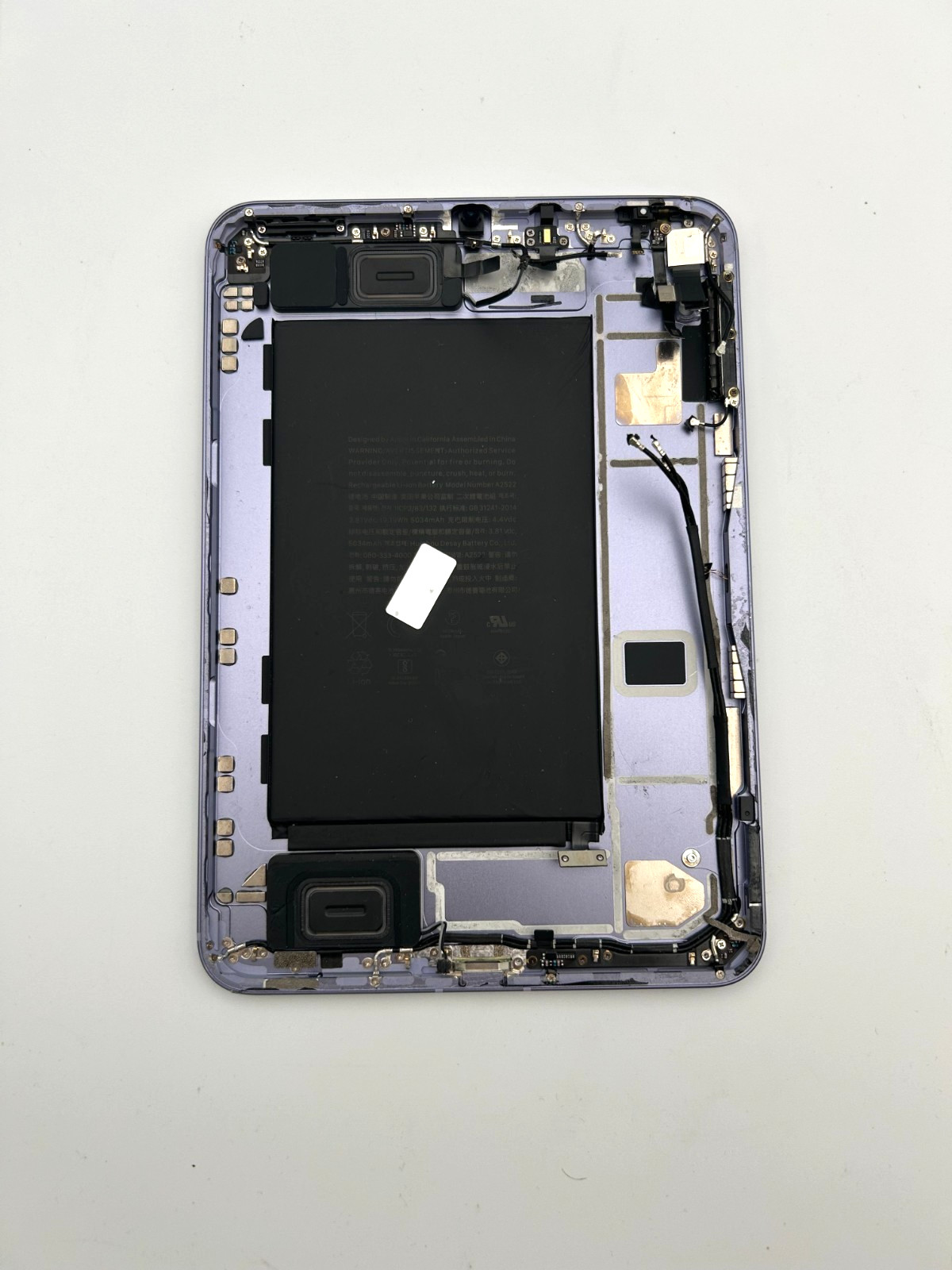 Genuine Apple iPad Mini 6th Gen Housing Back Replacement Frame