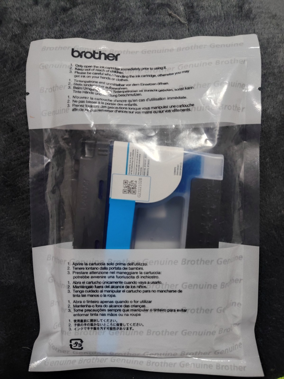 Genuine Brother LC3037 C XXL Cyan INKvestment Tank  Cyan Blue Sealed Pack 