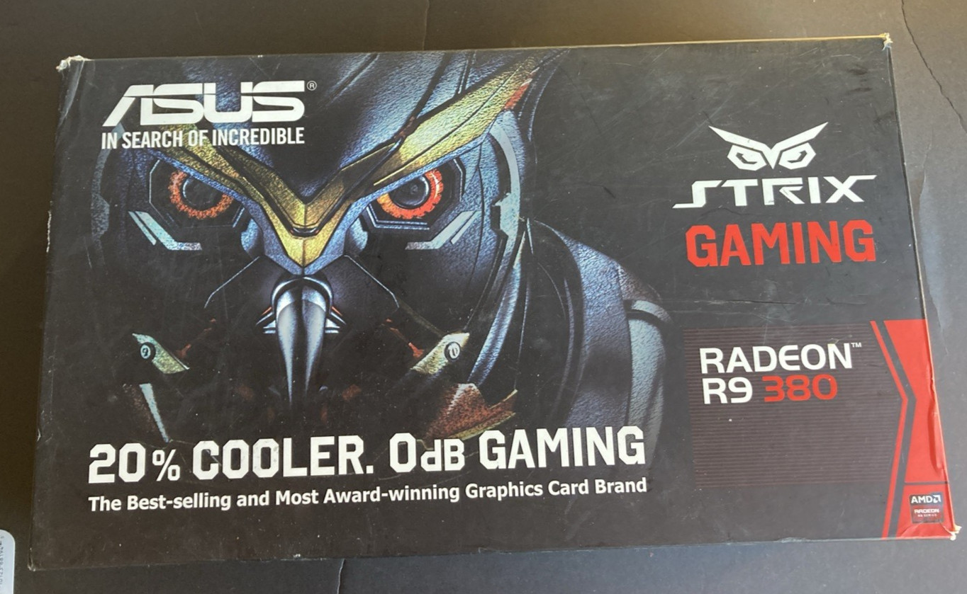 ASUS Strix Radeon R9 380 Overclocked 2 GB DDR5 256-bit Part # 90YV0800-Monado