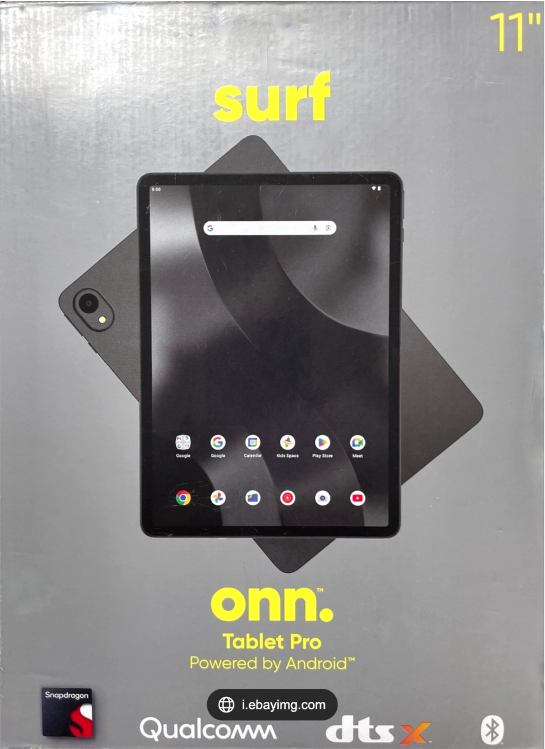 New onn. 11" Tablet Pro [1840x1280] 4GB RAM 64GB UFS [2024 Model] Android - Grey