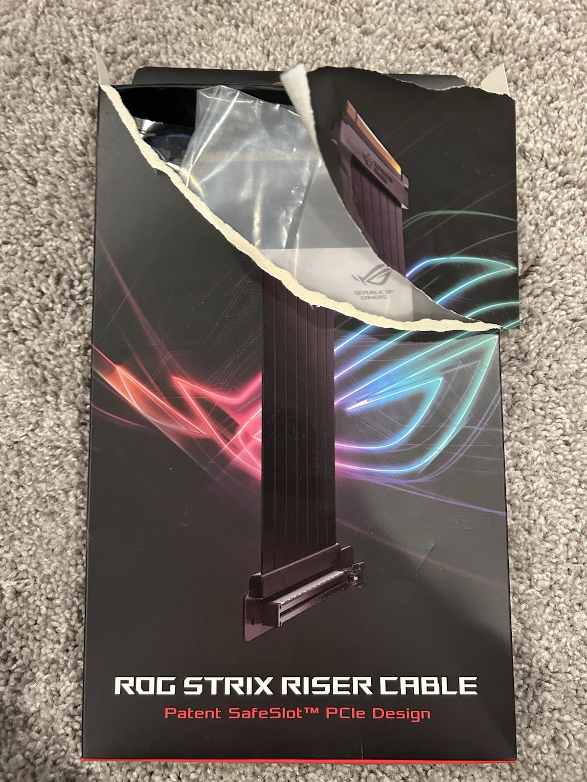 Republic of Gamers RS200 ROG STRIX RISER CABLE 90DC0080-B00010 w/ box & screws
