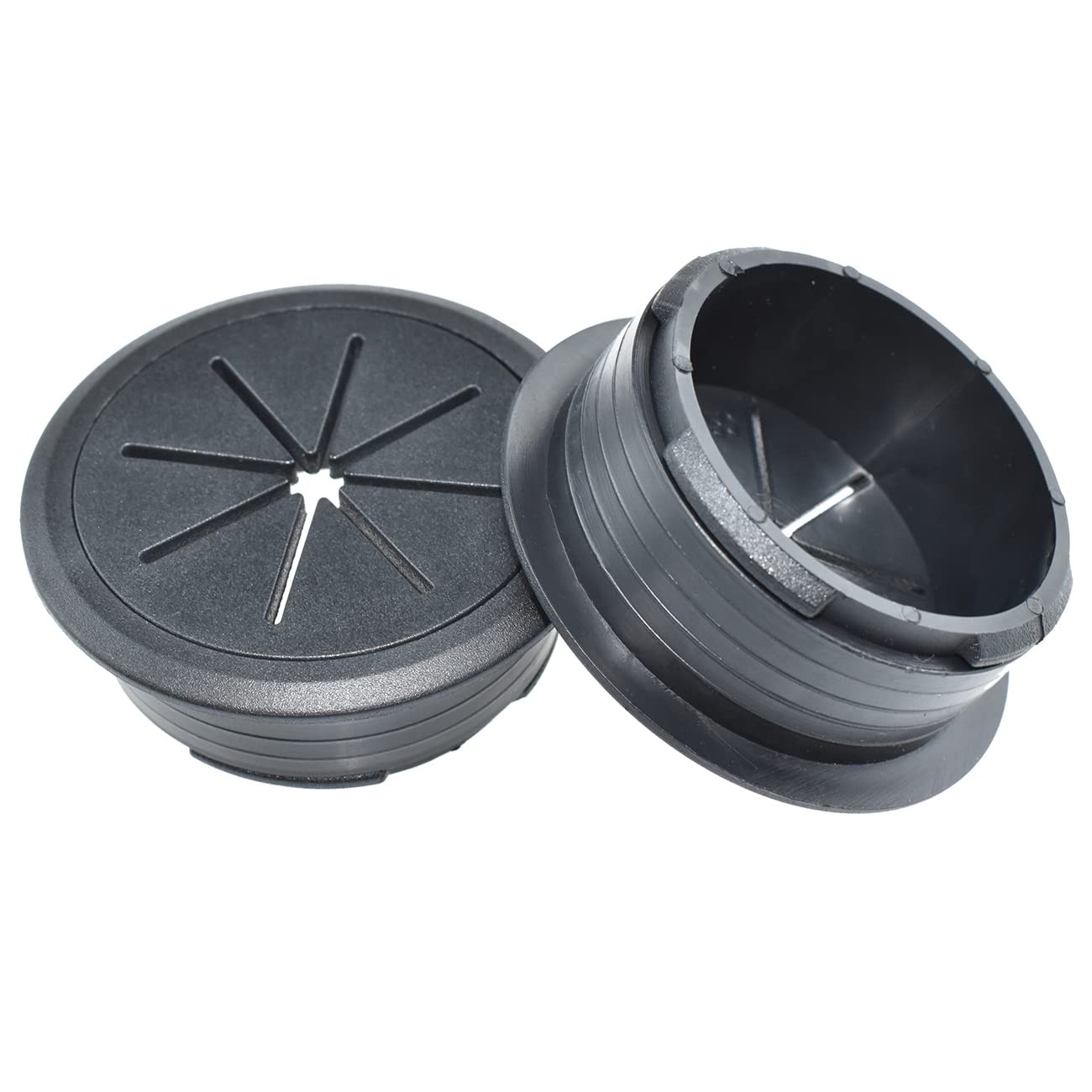 2PCS Desk Grommet 2 Inch/50mm Rubber Cable Wire Grommet | Cable Hole Cover fo...