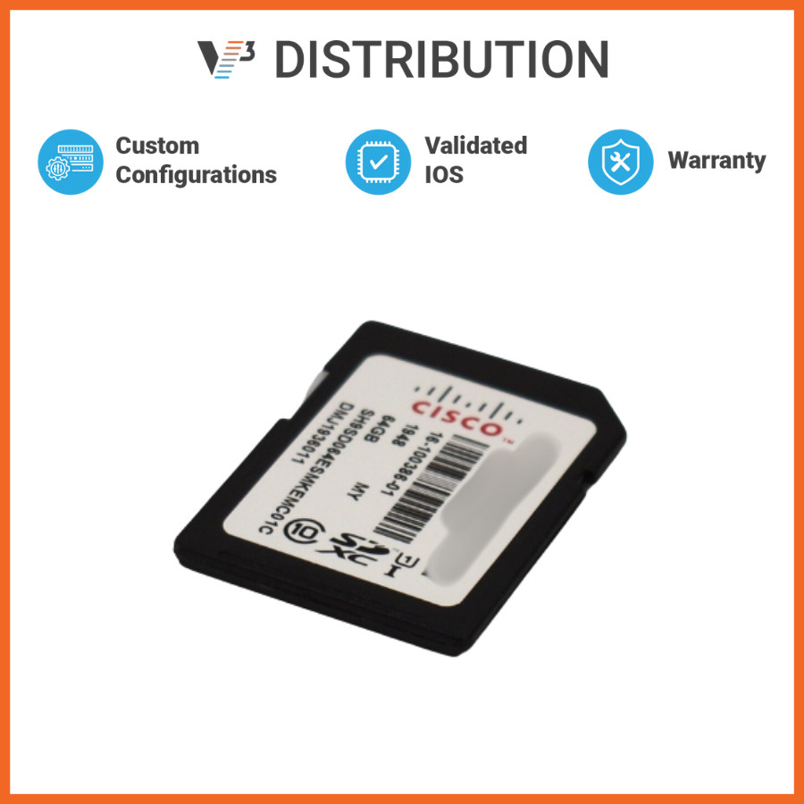 Cisco UCS-SD-64G-S 64 Gigabit Secure Digital SD Card