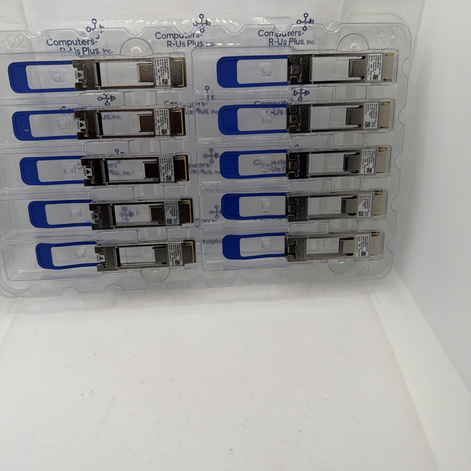 10 X MAM1Q00A-QSA Mellanox Network Adapter Transceiver 40Gb SFP+ QSFP