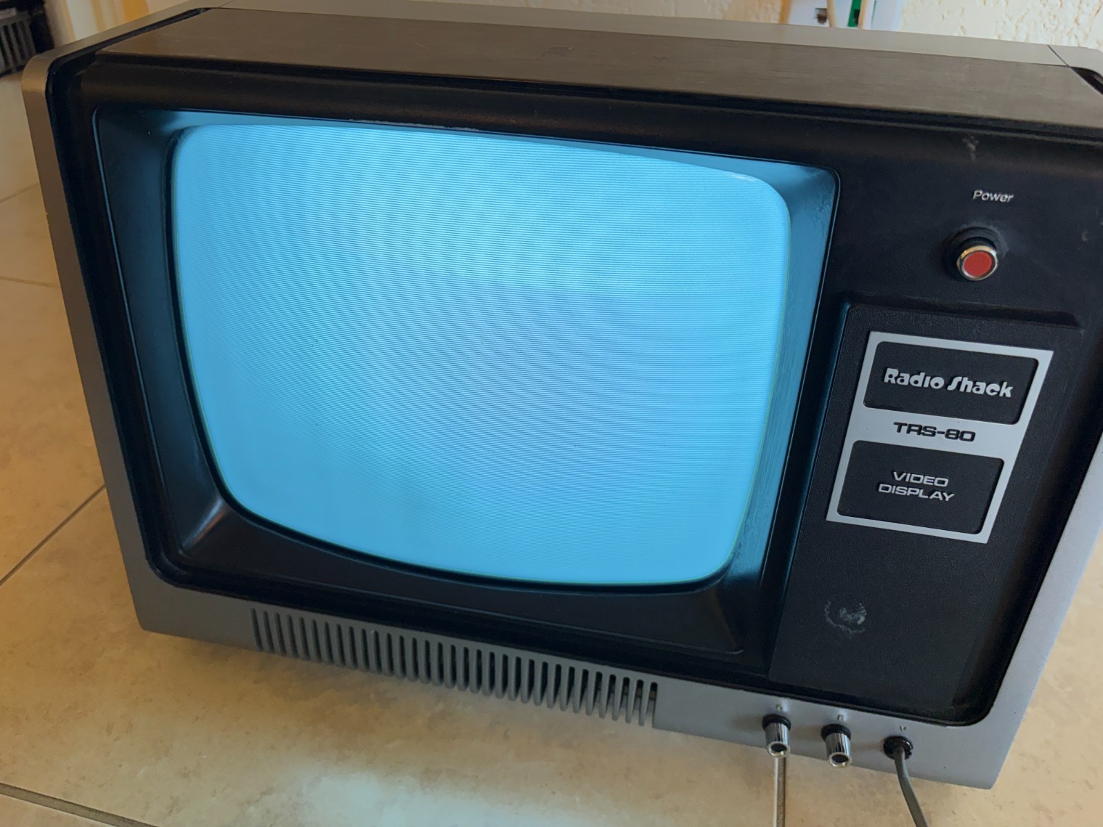 RadioShack TRS-80 Video Display Monitor KTR-1235 Feb 1979 Vintage TESTED WORKING