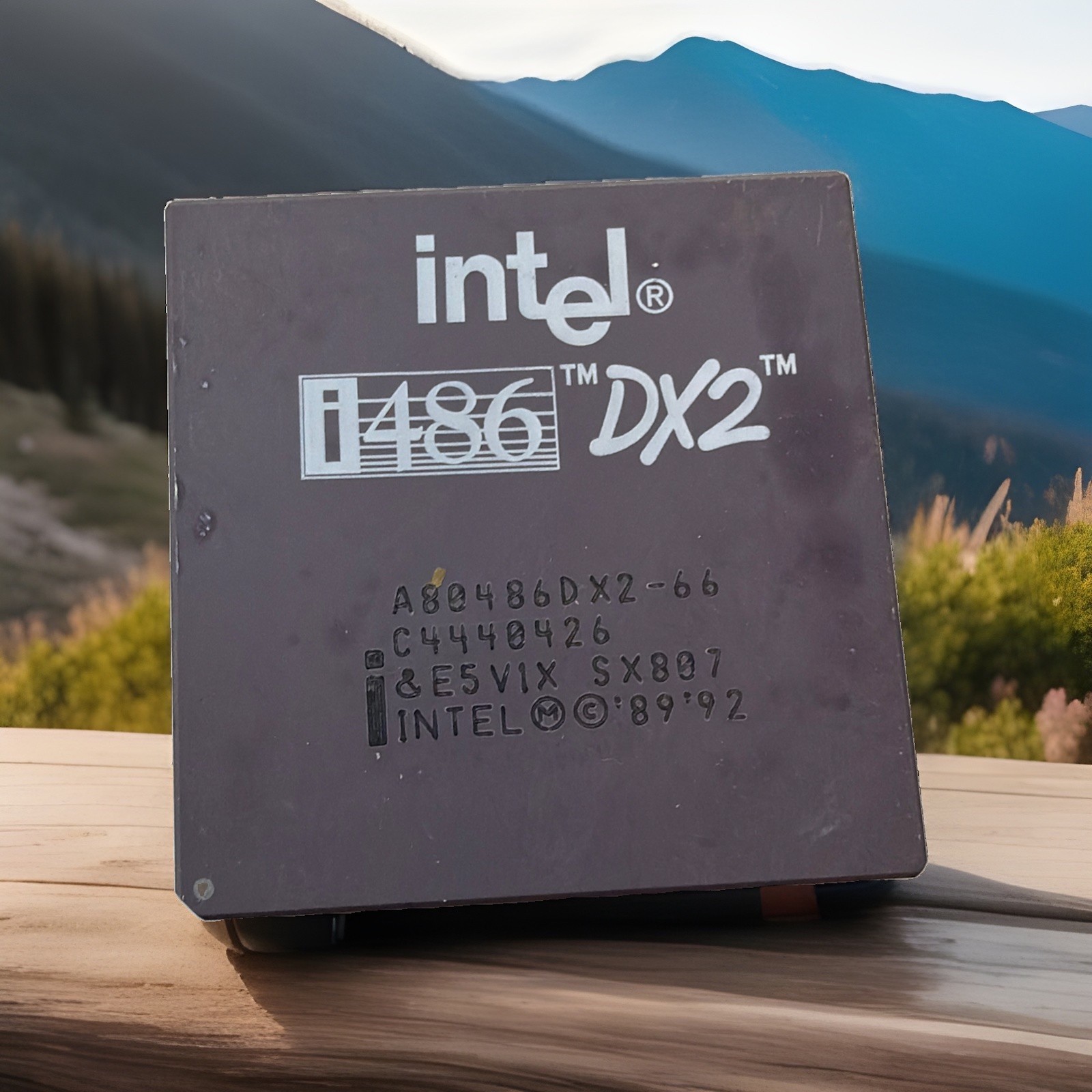 Intel i486 DX2 66Mhz Socket 3 Intel Processor SX645