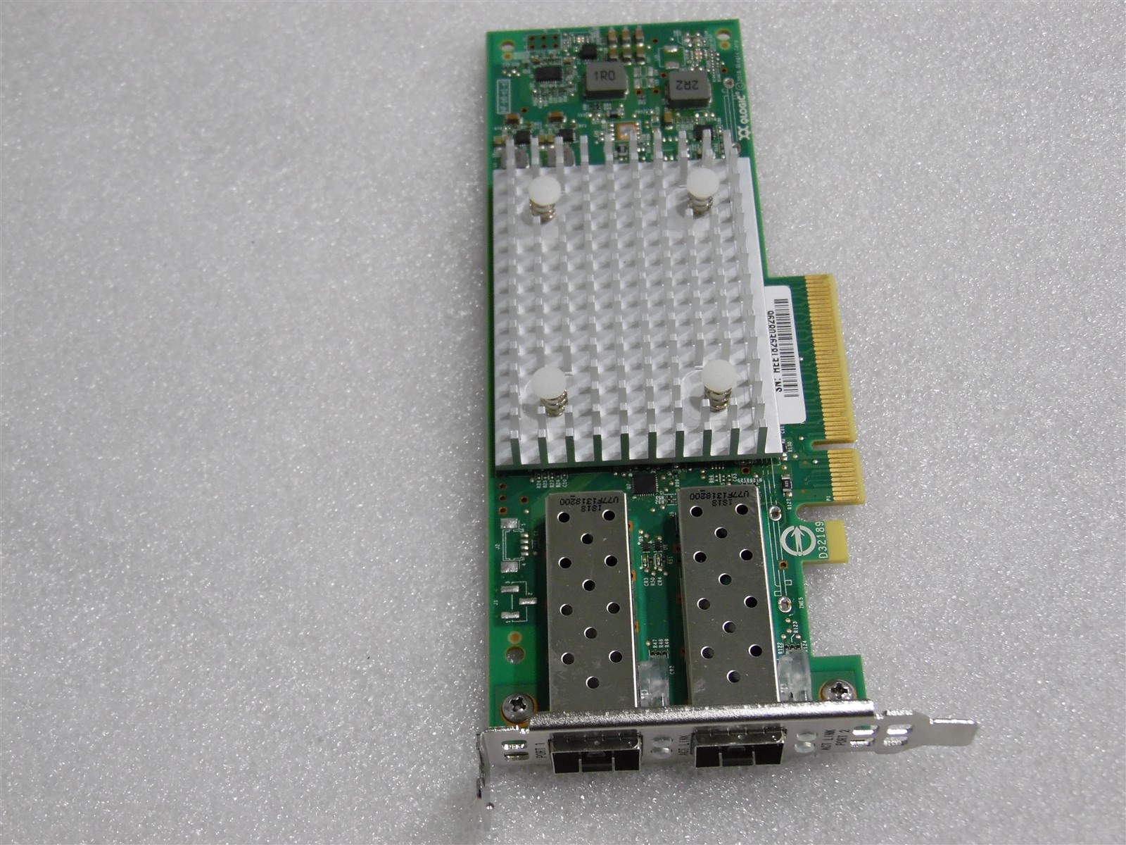 DELL 10GB SFP+ QLOGIC DUAL PORTS PCI-E ETHERNET NETWORK 807N9 QL41112