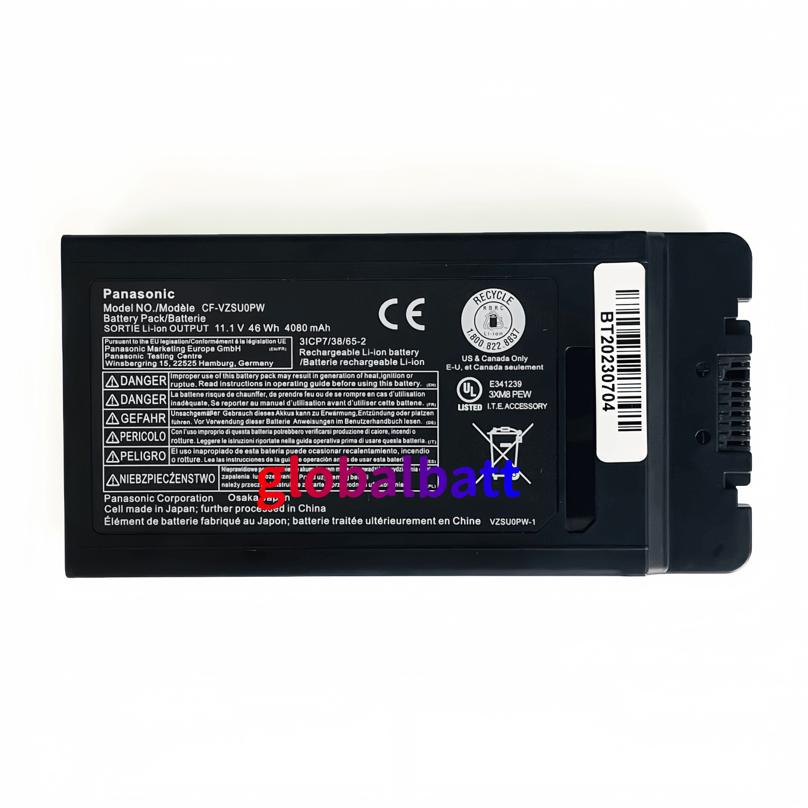 New Genuine OEM 46WH CF-VZSU0PW CF-VZSU0PR Battery for Panasonic TOUGHBOOK CF-54