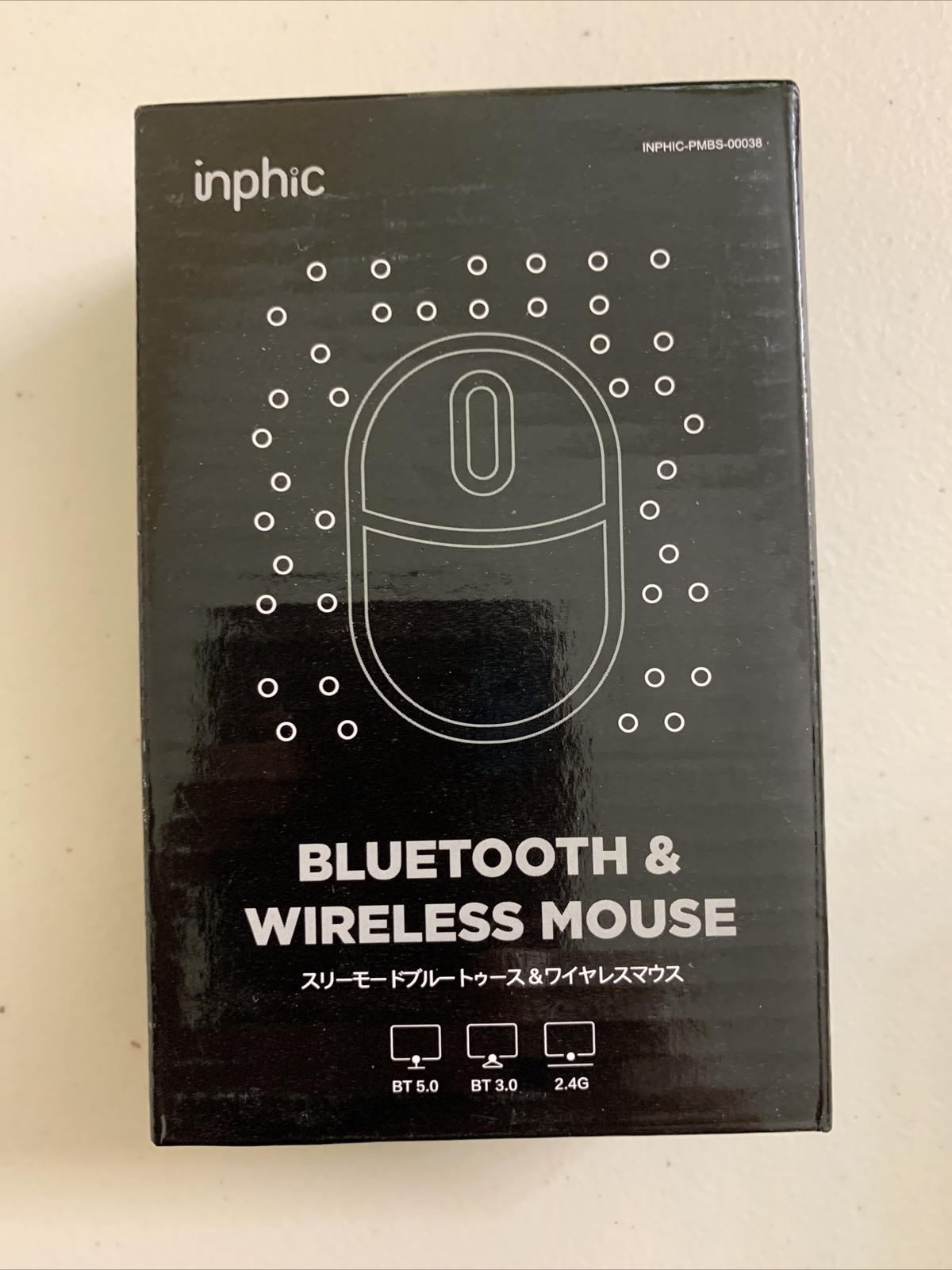 Inphic Rechargeable Bluetooth Mouse, New