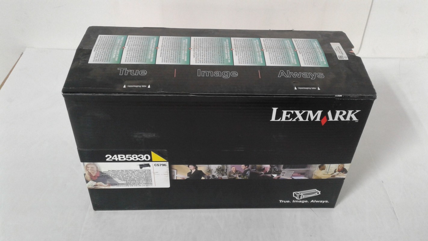 Lexmark 24B5830 Toner Ctg Yellow for Lexmark CS-796DE