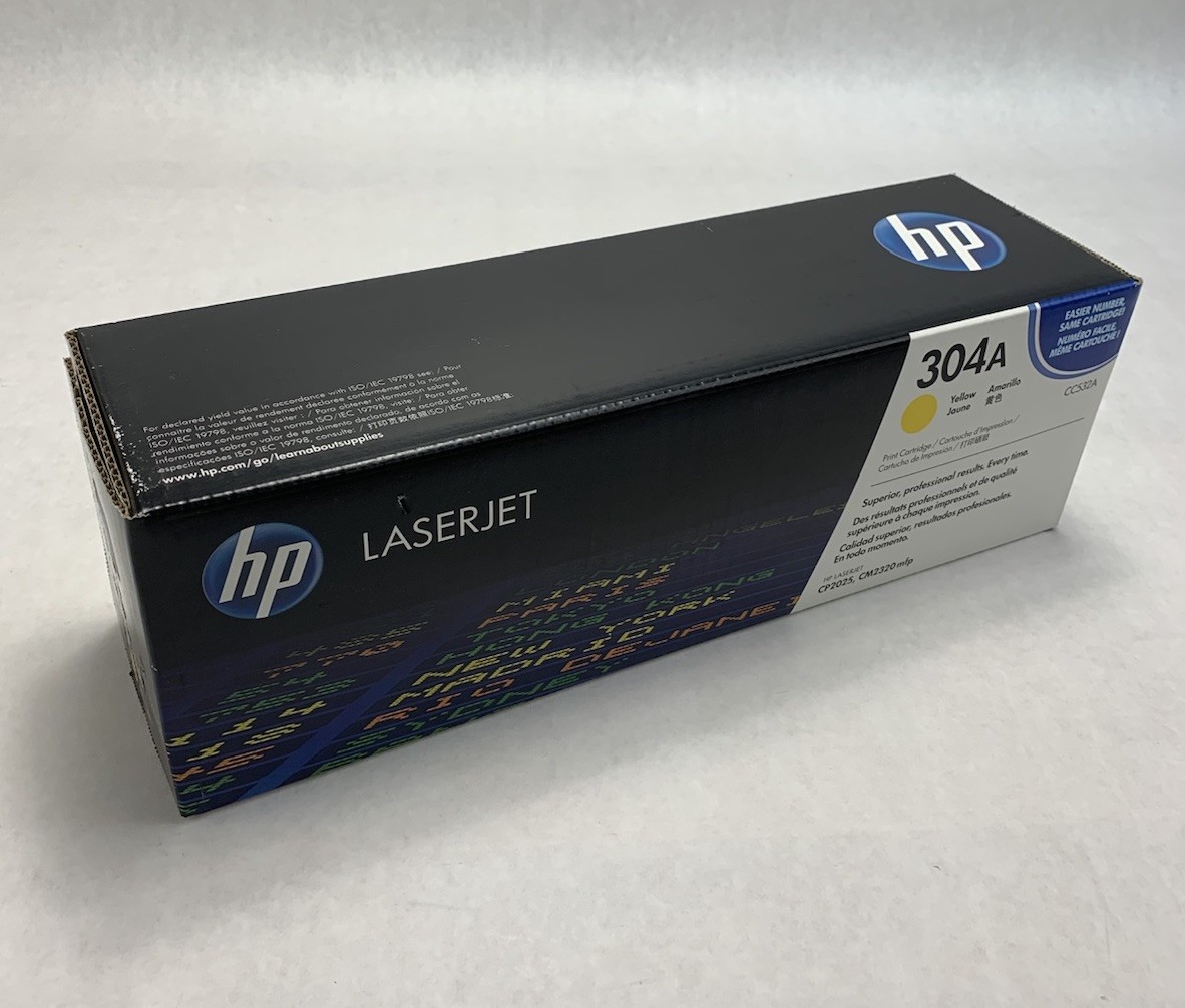 HP Laserjet 304A CC532A Yellow Print Cartridge Exp: June 2015