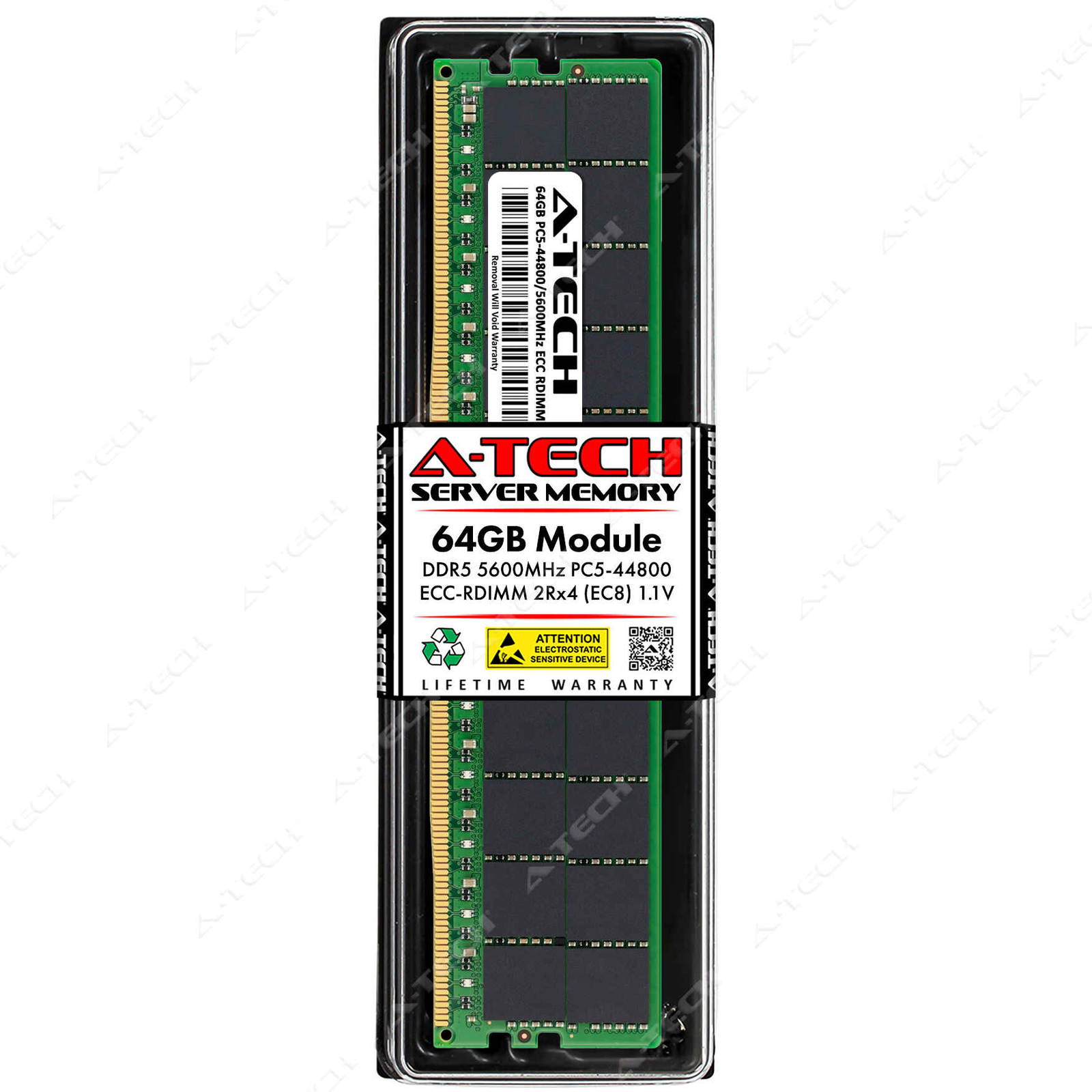64GB DDR5 PC5-44800R RDIMM Replacement for Micron MTC40F2046S1RC56BD1 Memory RAM