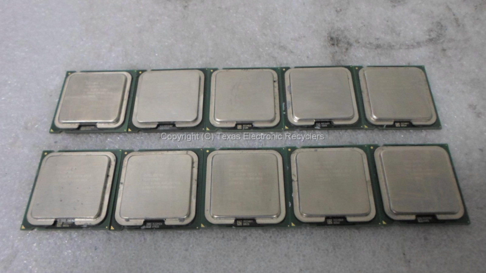 LOT OF 10 - Intel SL8HX Pentium 4 2.80GHz 1M 800 04A CPU 