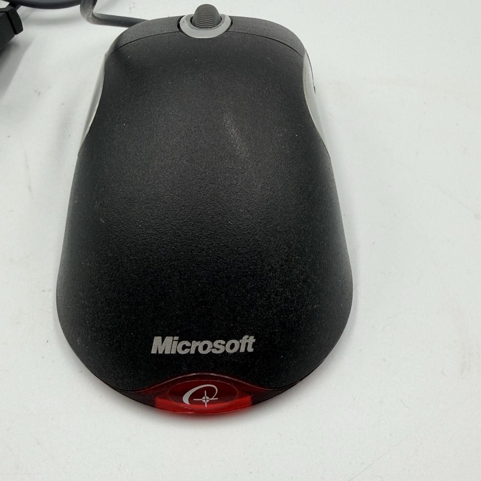 Vintage Microsoft IntelliMouse Optical 1.1A USB PS2 Wired Mouse Black Red2003