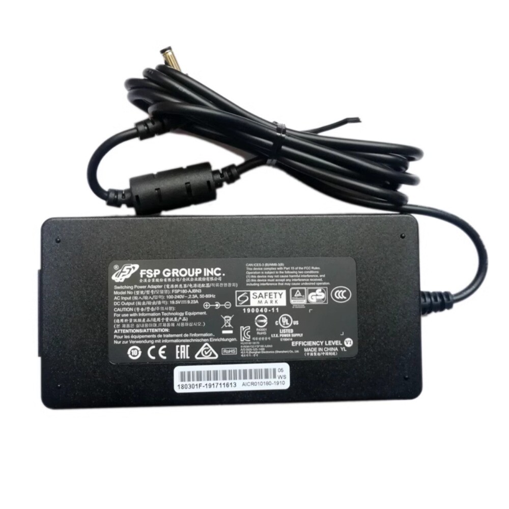 Original FSP 180W Charger for Gateway GGNC51518-BK RTX3050 5.5*2.5mm Tip Adapter