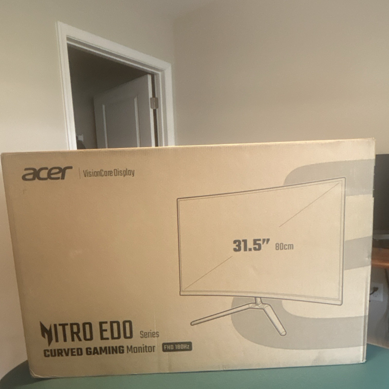Acer Nitro ED320QR 31.5" Curved Gaming Monitor FHD 180Hz 1ms HDR10