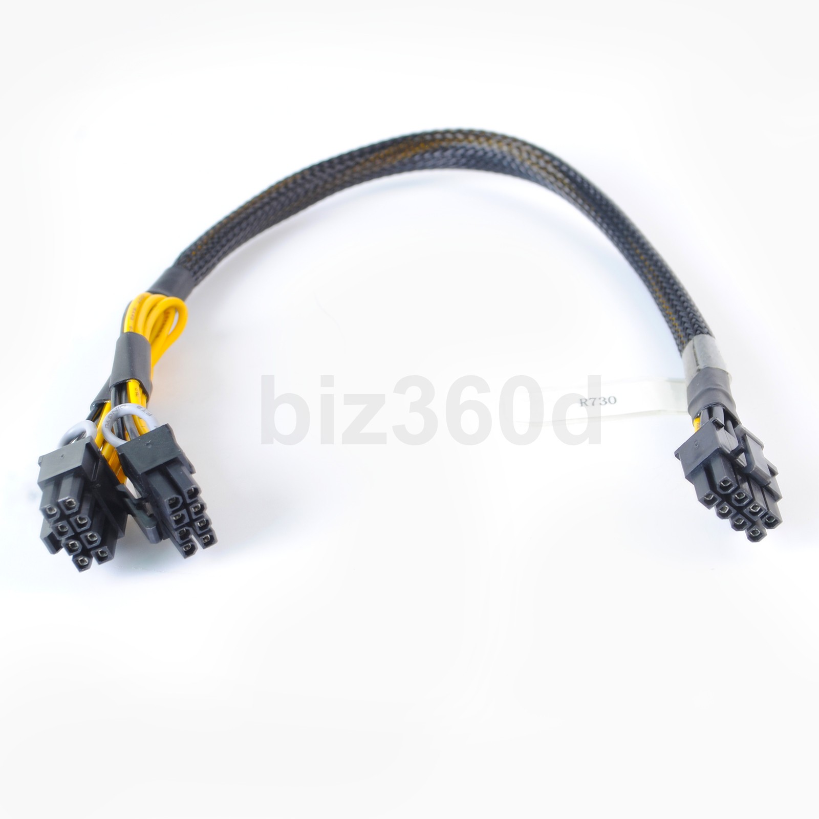 For DELL R730 T440 T460 GPU Video Card  8pin to 8+8pin Power Adapter Cable 35cm