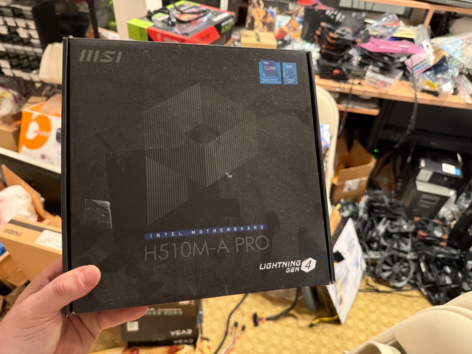 MSI H510M-A PRO LGA 1200 Intel H510 Micro ATX Intel Motherboard