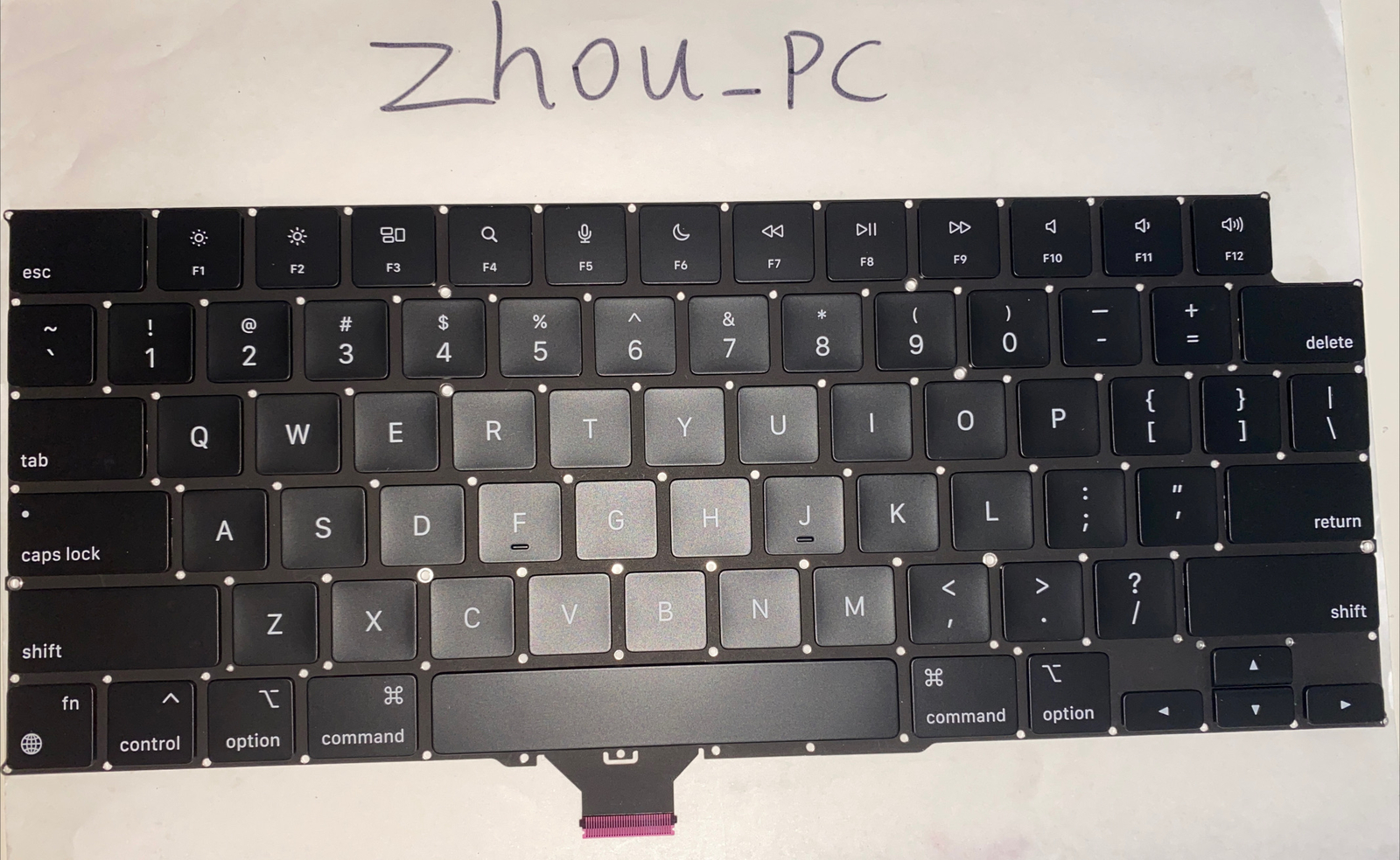 New Keyboard Replacement US Layout for MacBook Pro 14" M1 A2442 A2485