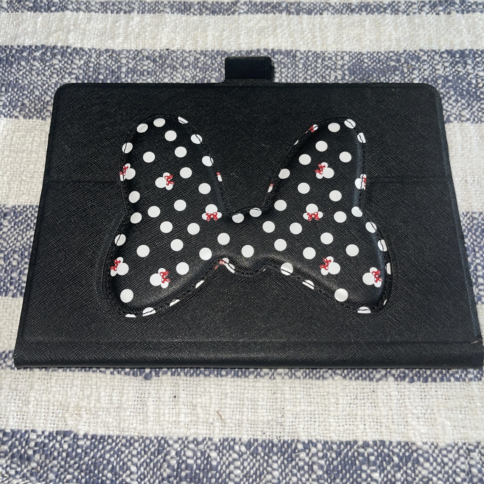 Disney Parks Faux Leather 7" Tablet Case Minnie Mouse New