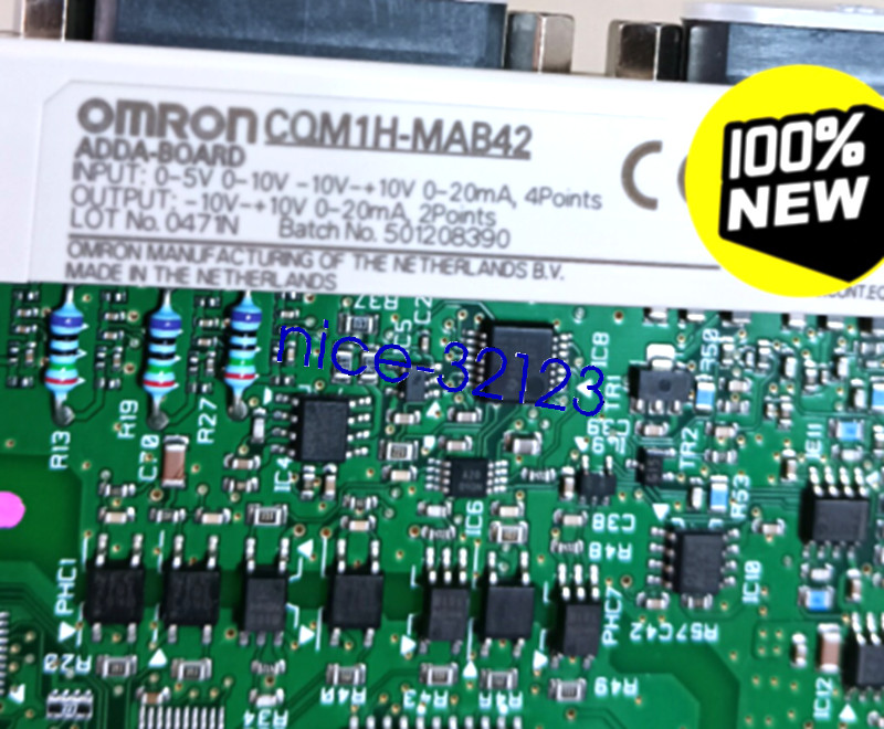 1PC New Omron PLC Module CQM1H-MAB42 via DHL&FedEx Brand New Fast Ship