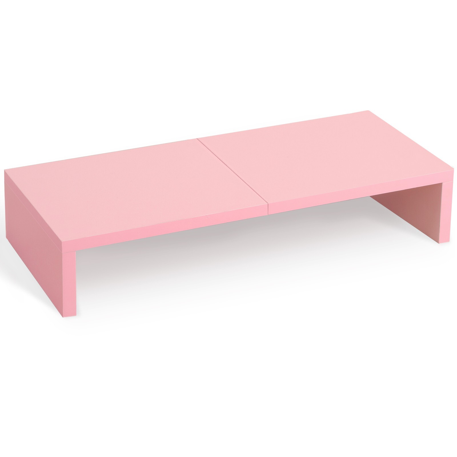 20 inch Monitor Stand Riser for Desk, TV/Screen/PC/Printer/Laptop Riser Pink.