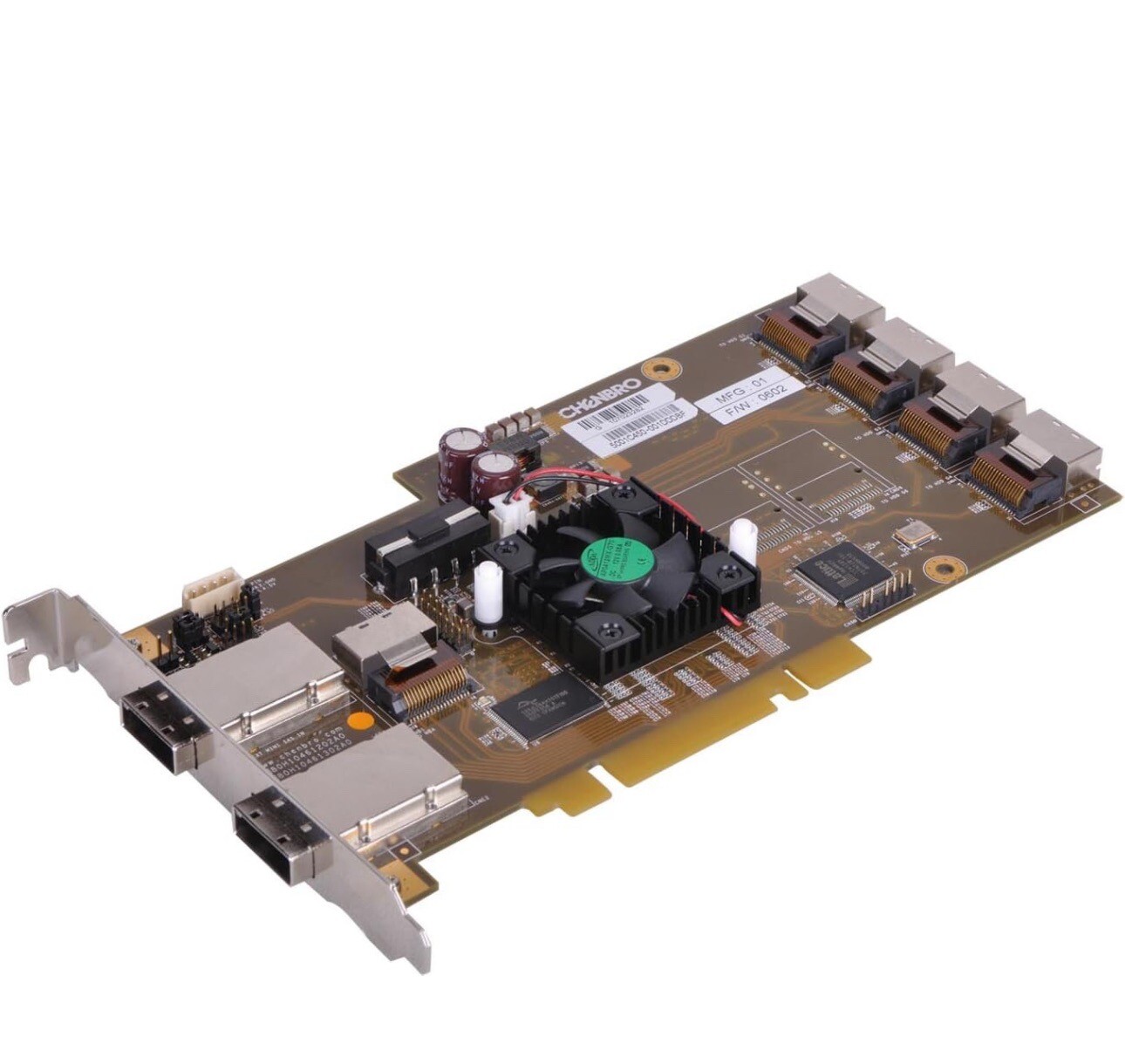 6Gb/s Full-Height 28-Port SAS Expander Card CK22803 REV:1401