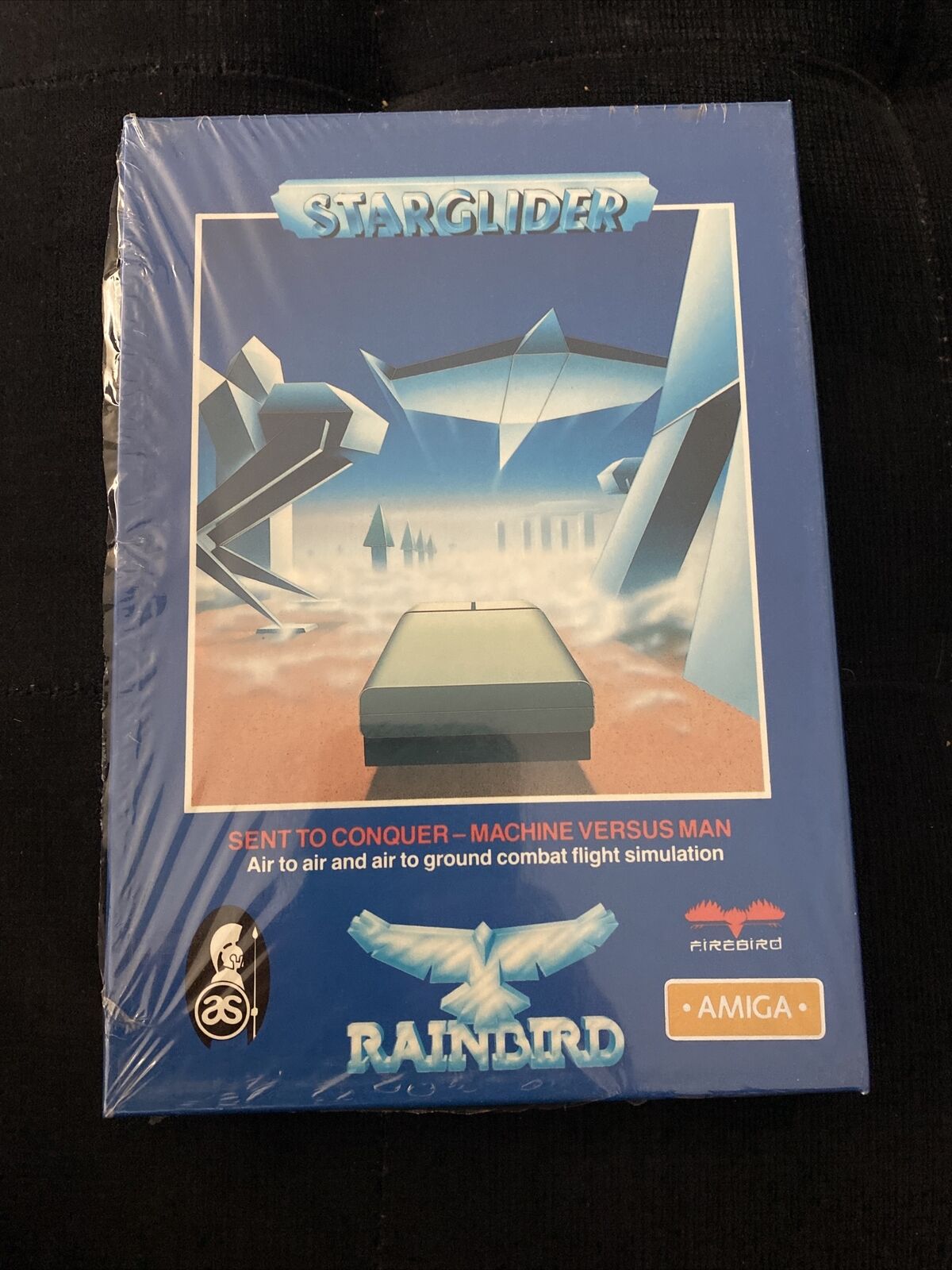 Starglider 1 Rainbird Game (1987 Commodore Amiga Computer) Big Box W/ Extras NEW
