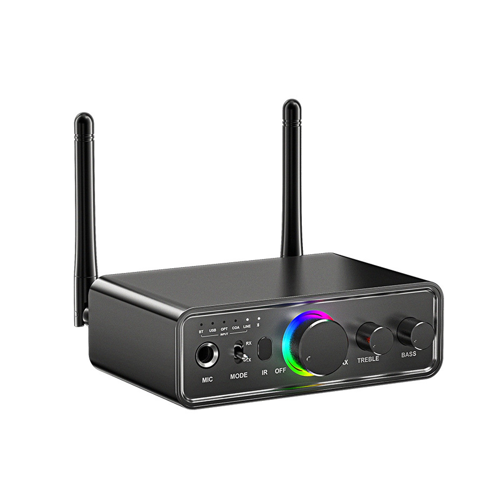 Bluetooth 5.3 Transmitter Receiver TV Home Stereo Audio Adapter 3.5mm AUX RCA0dy