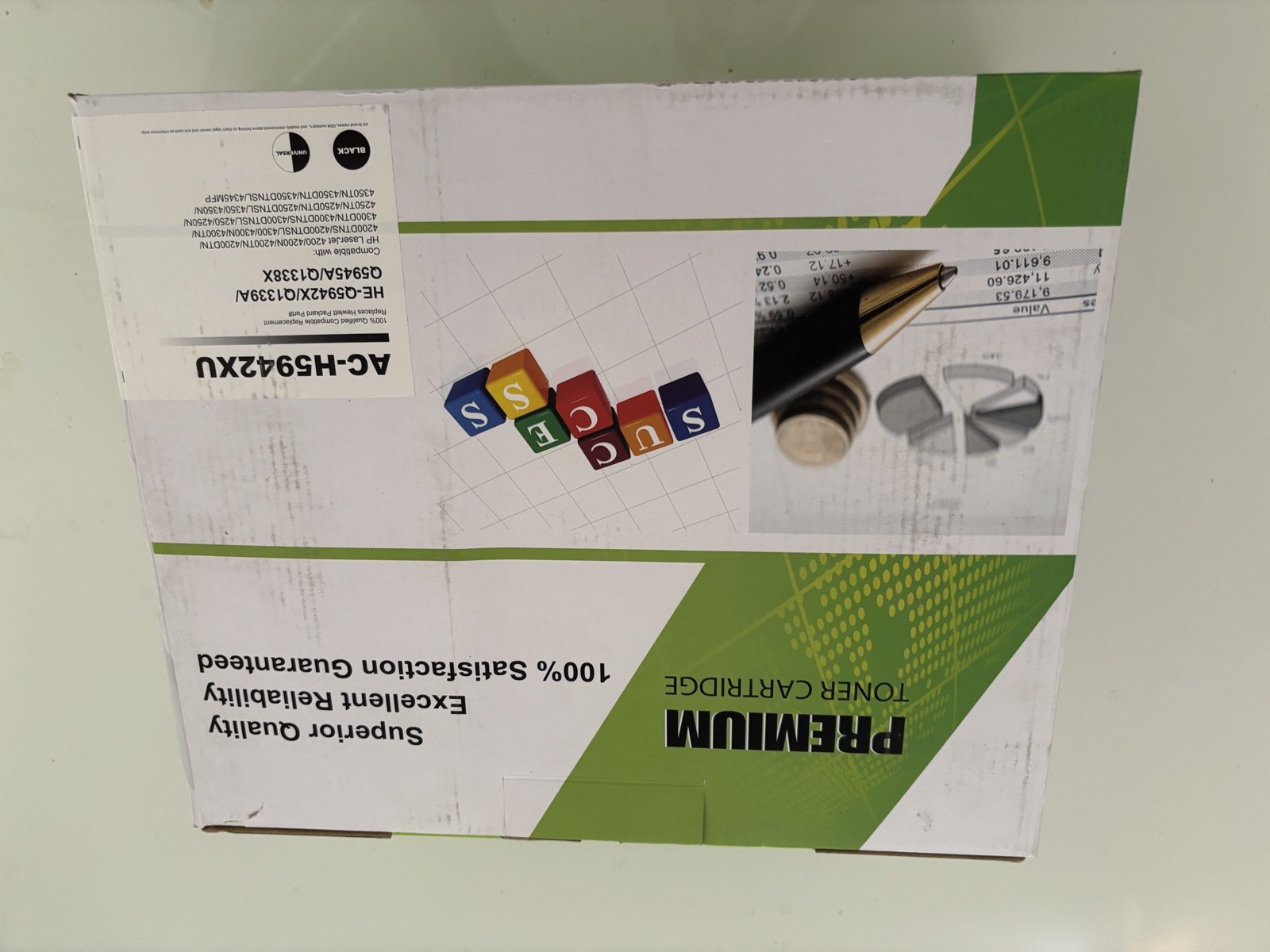 Premium Compatible AC-H5942XU Universal Toner HP 42X 45A 38A LaserJet 4250 4350