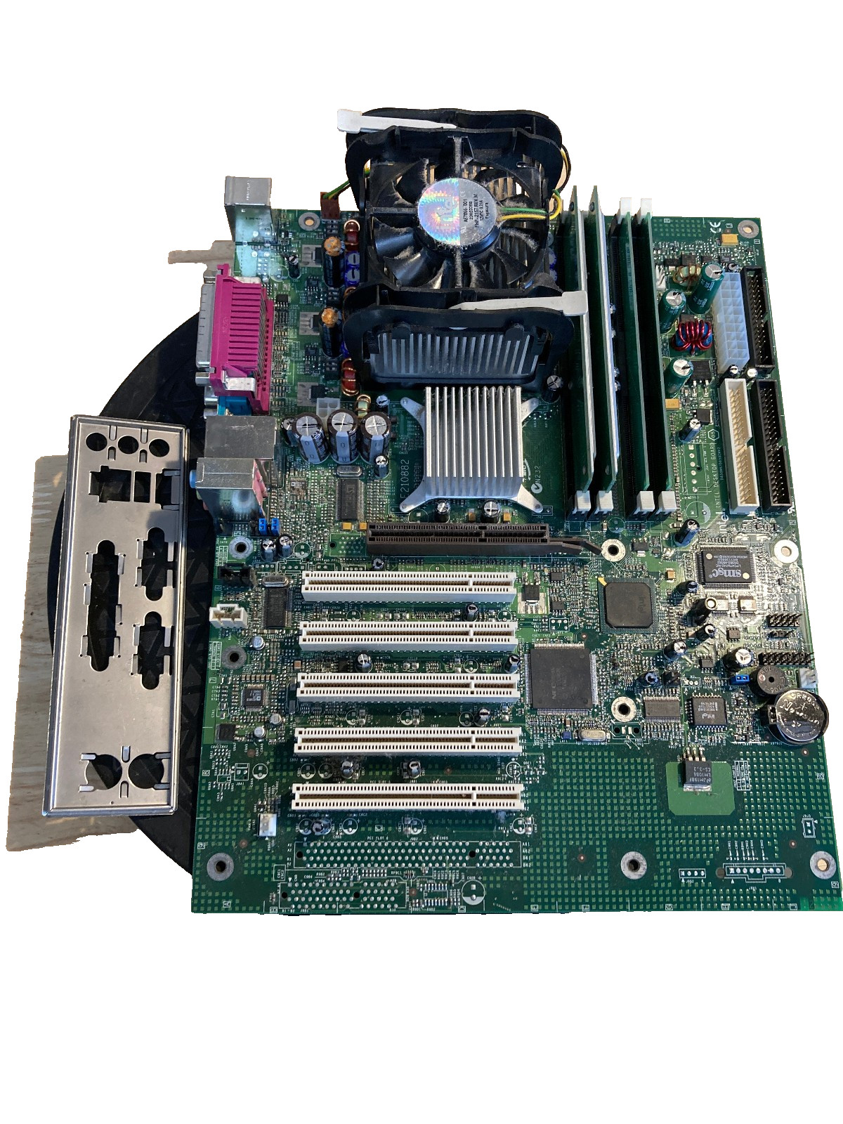 Intel Desktop Board D850MV D850EMV2 Motherboard RAMBUS + CPU I/O Shield Working