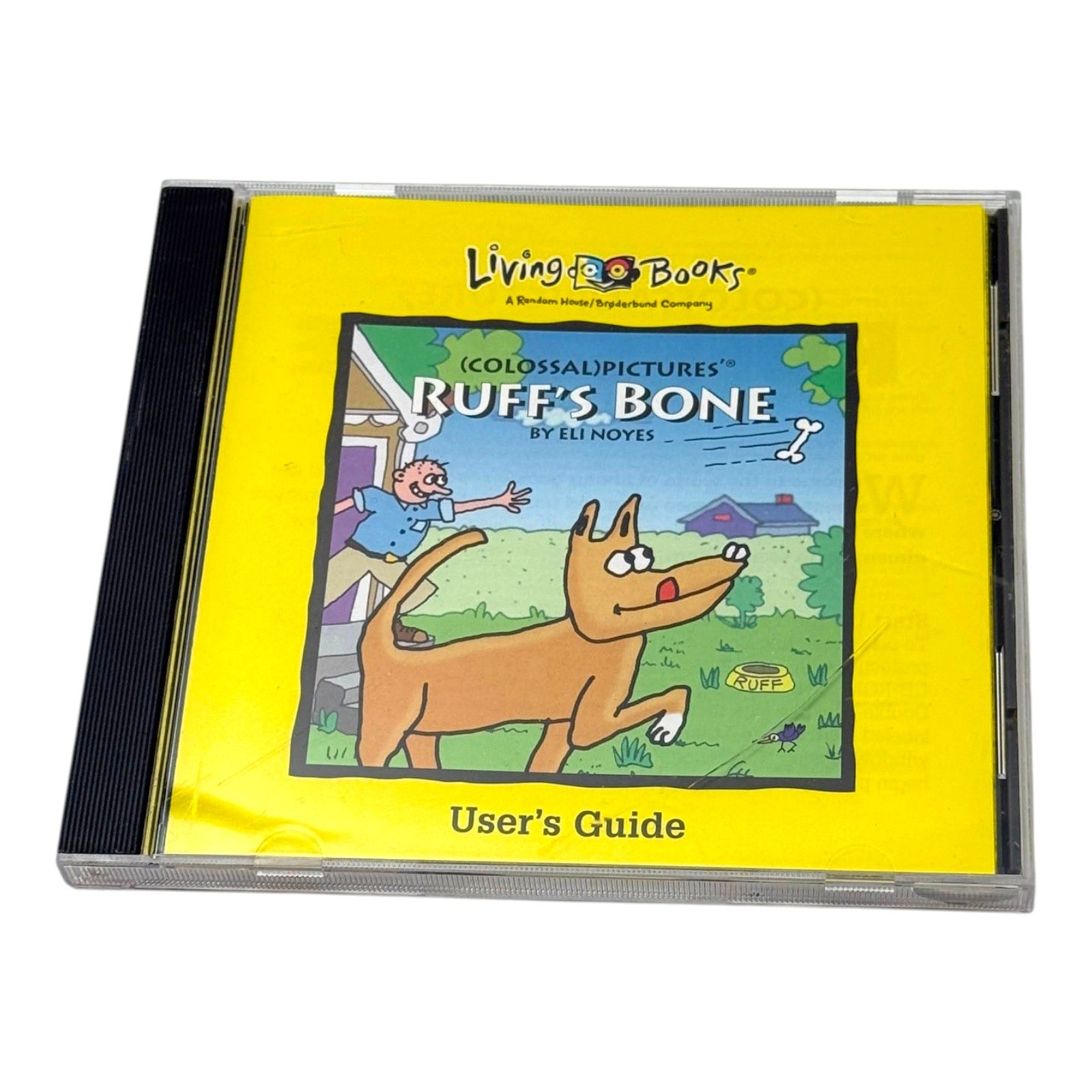 Living Books PC CD-ROM  Ruff Bone Reading Software Vintage 90s Windows 95