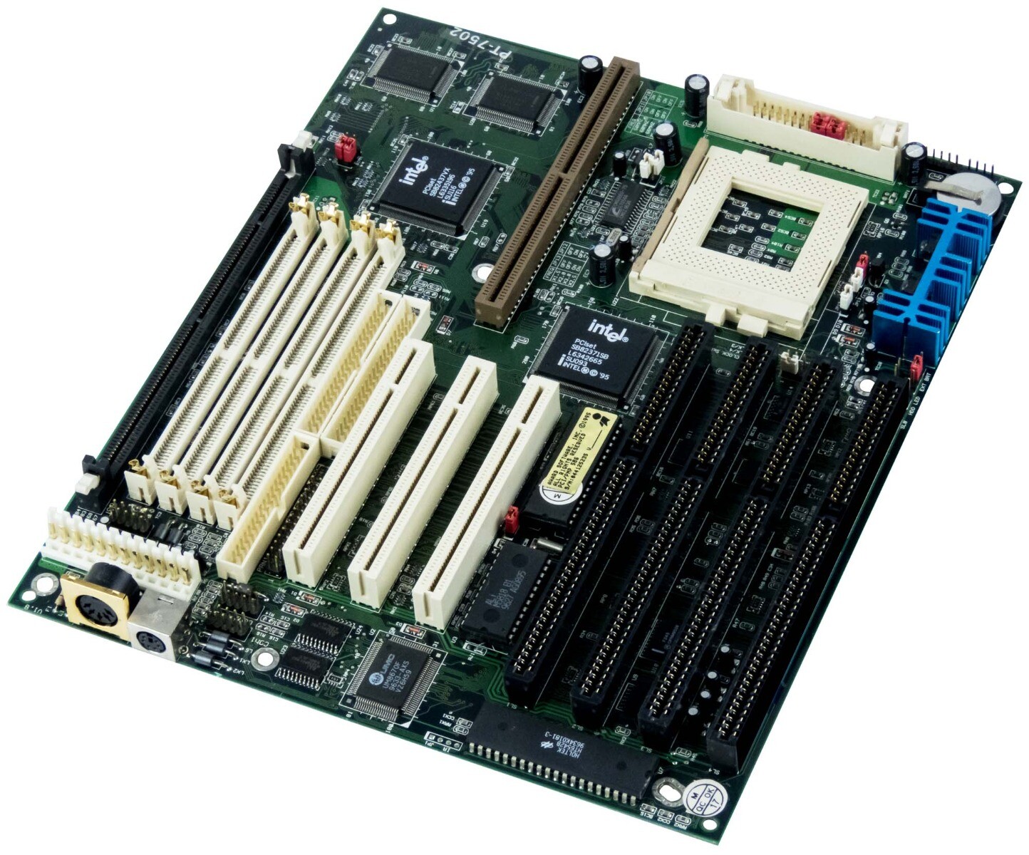 PC CHIPS M520 PT-7502 SOCKET 7 SDRAM 4x SIMM 3x PCI 4x ISA