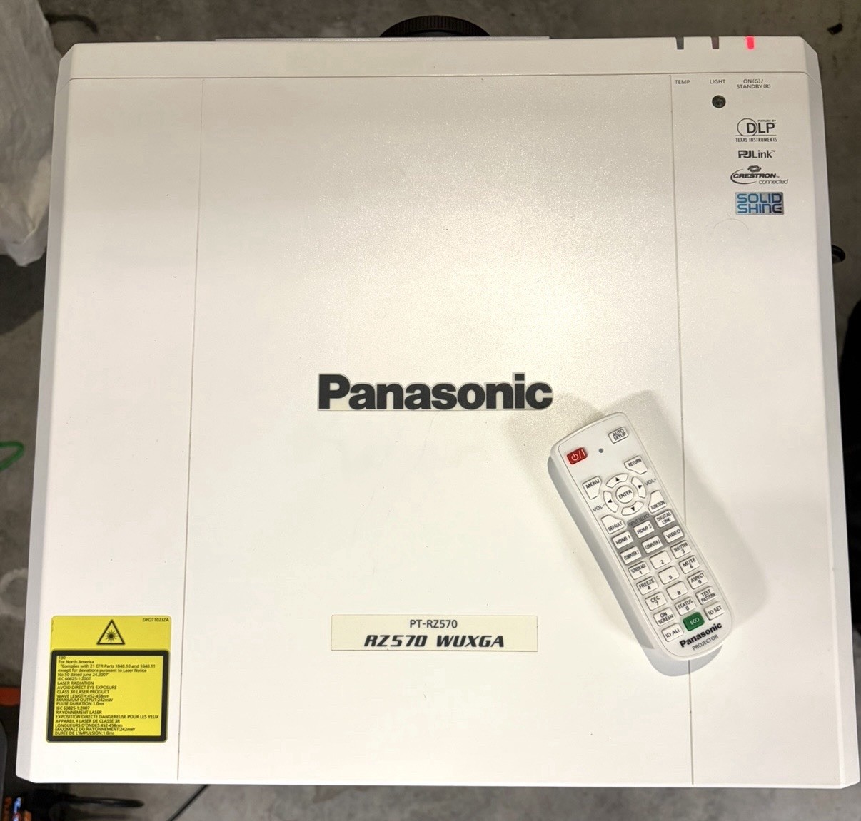 Panasonic PT-RZ570 DLP Laser Projector