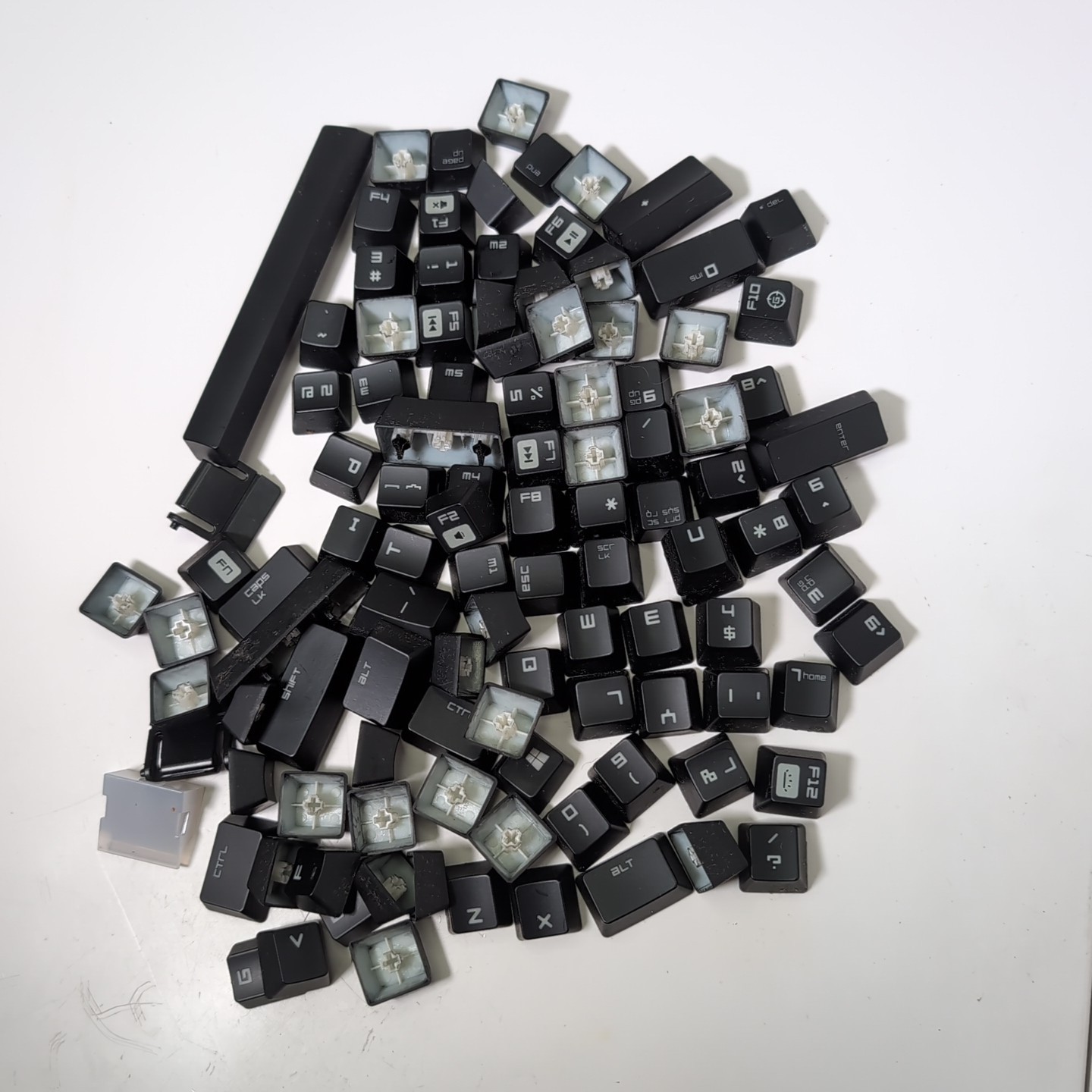 Full Set ( Minus Enter Key ) Razer Blackwidow Chroma Mechanical Replacement 